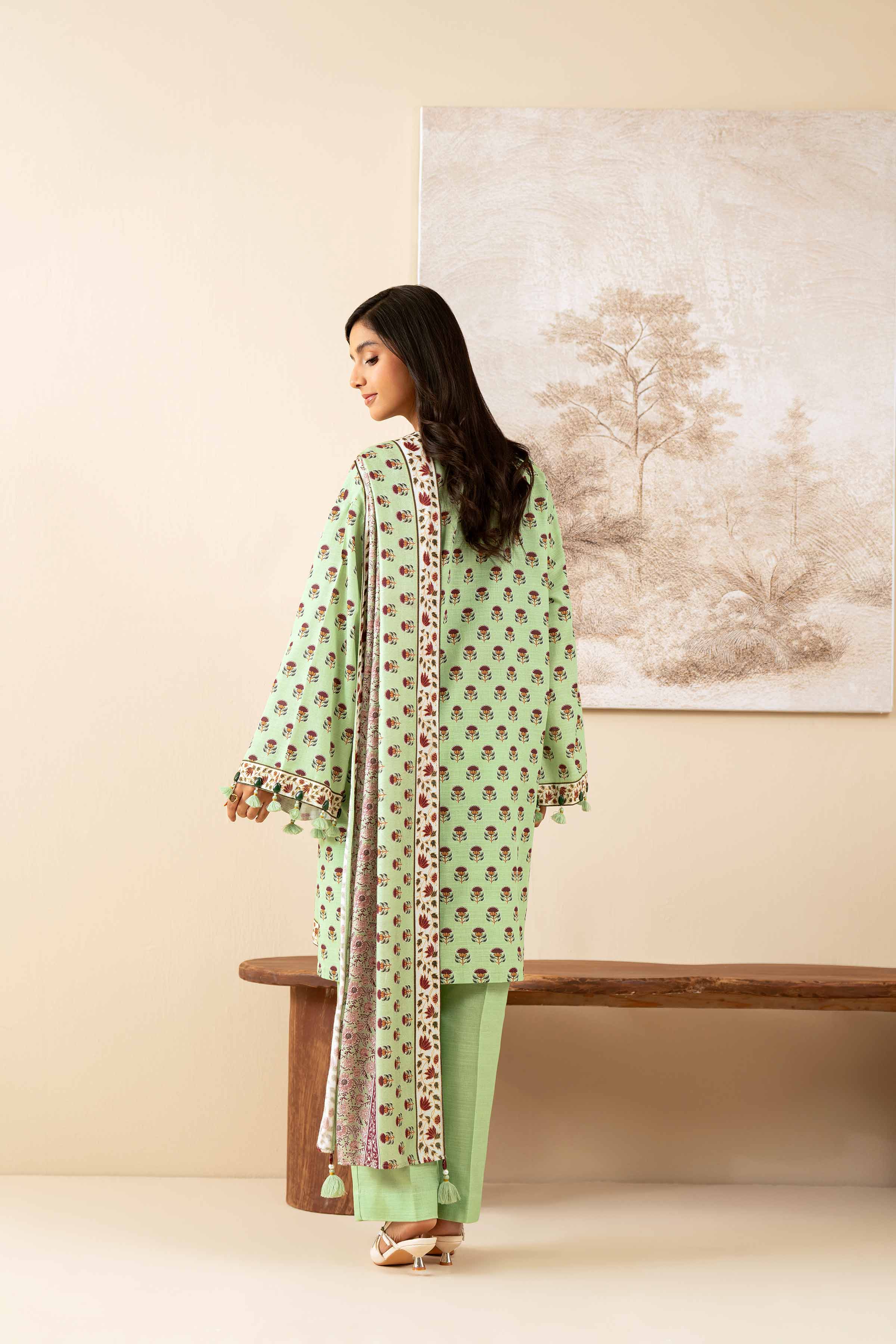 3 Piece - Printed Suit - 42502882 for Women - Unstitched Collection | Nishat | Shop Online