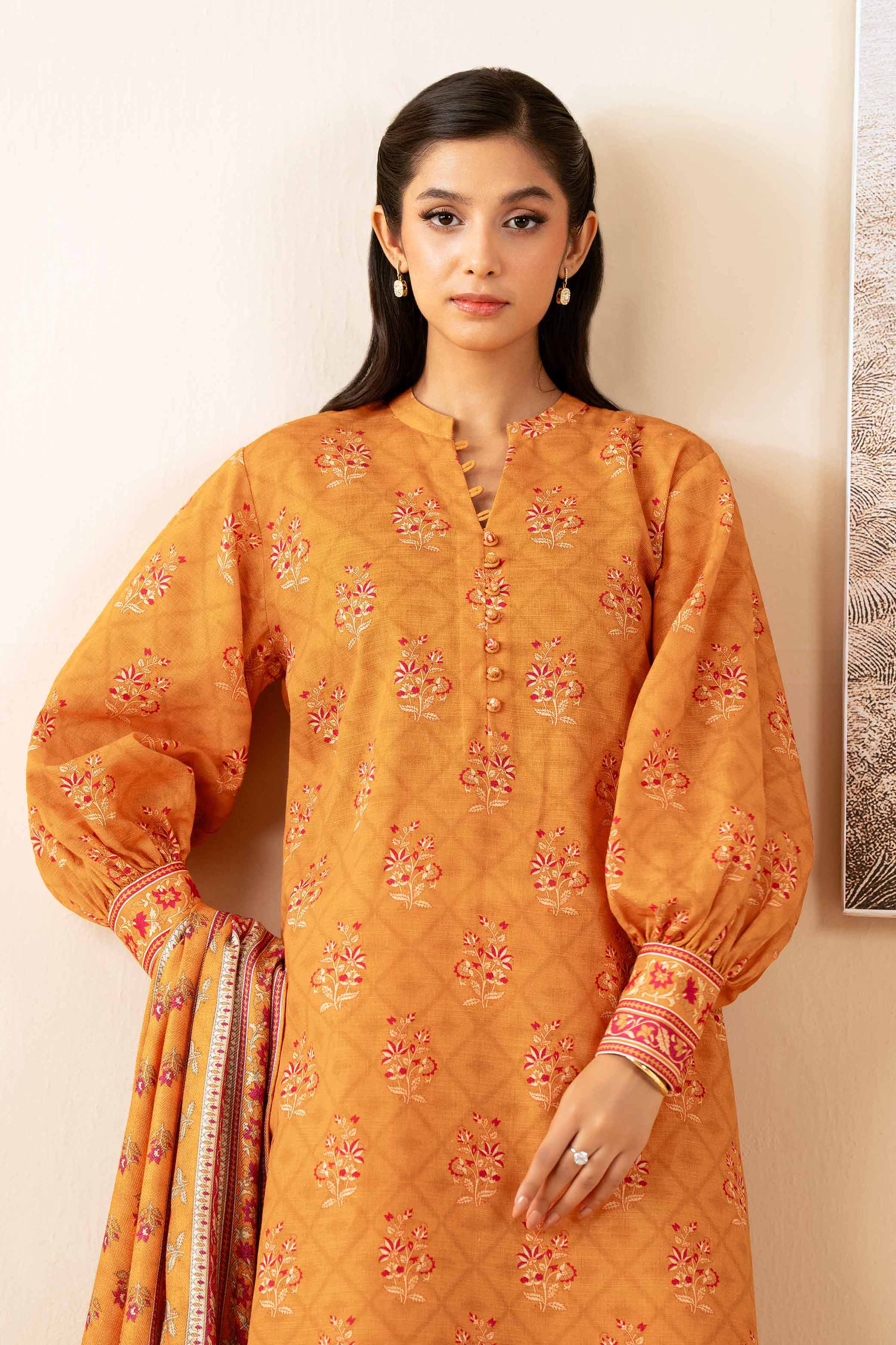 3 Piece - Printed Suit - 42502883 for Women - Unstitched Collection | Nishat | Shop Online