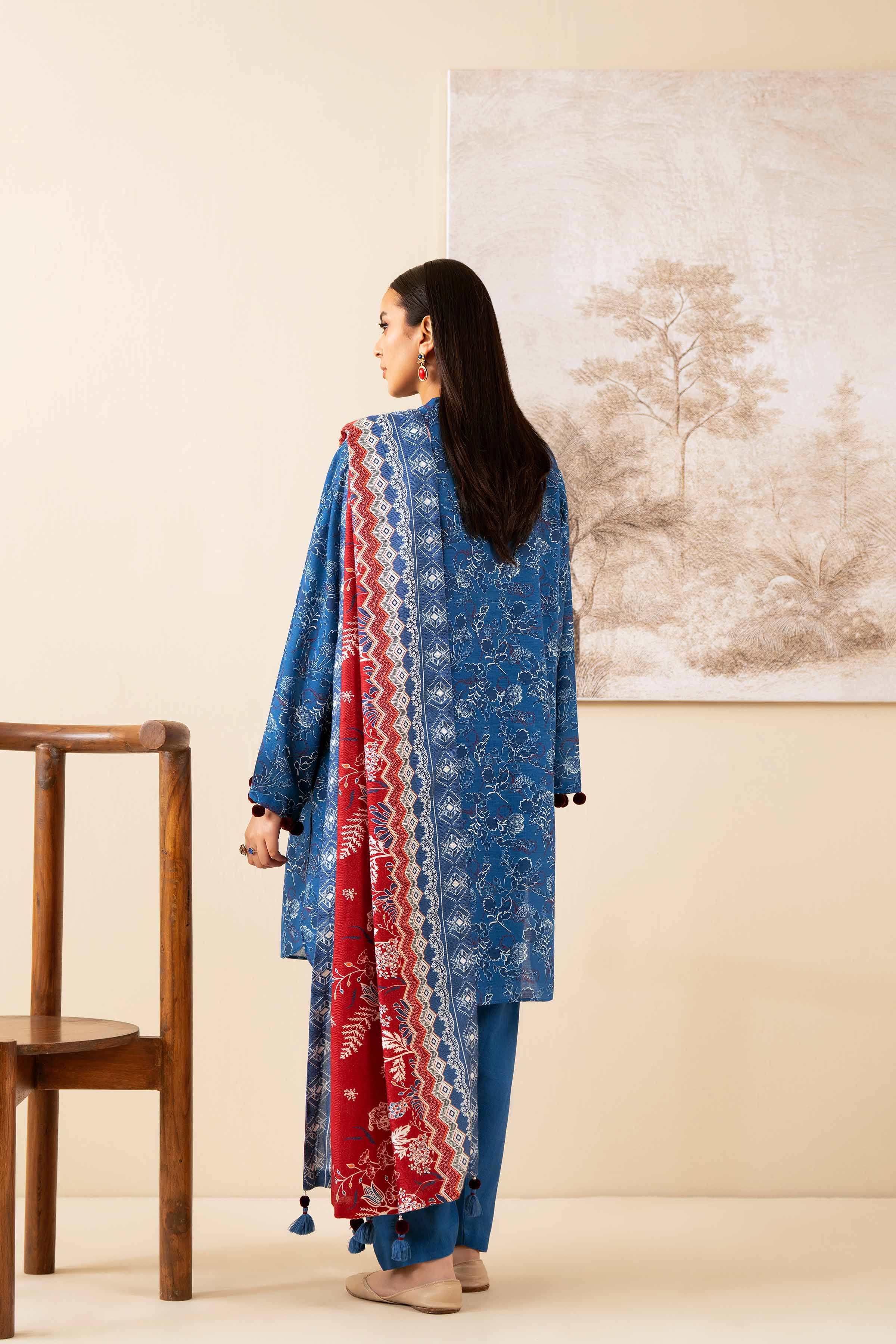 3 Piece - Printed Suit - 42502884 for Women - Unstitched Collection | Nishat | Shop Online