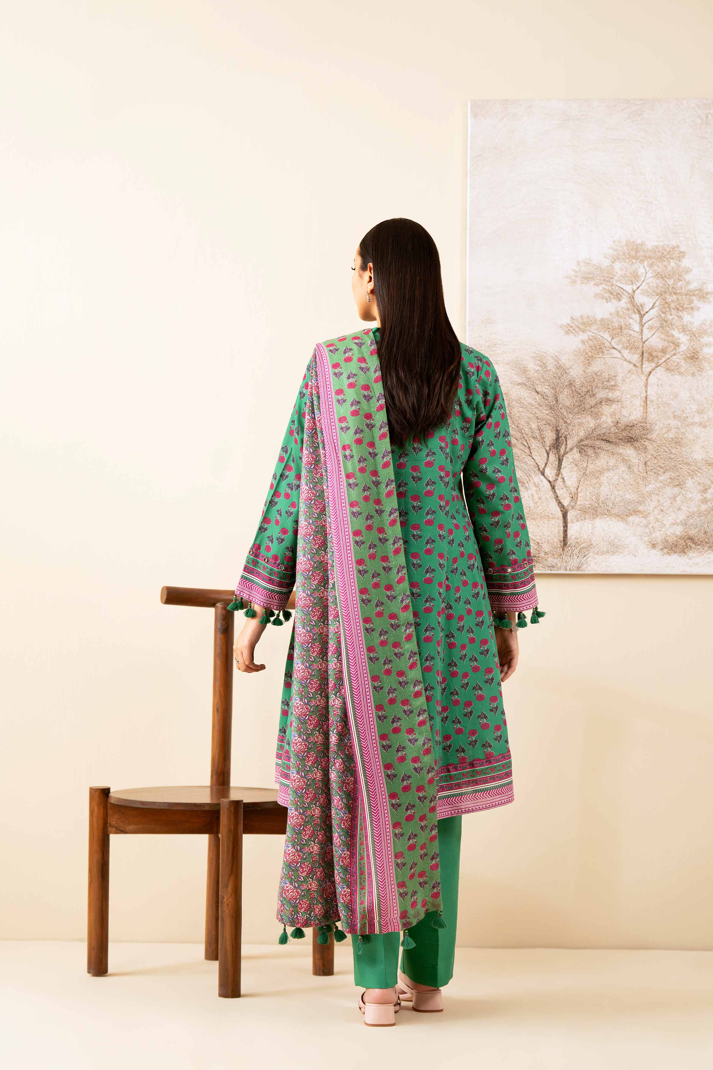 3 Piece - Printed Suit - 42502887 for Women - Unstitched Collection | Nishat | Shop Online