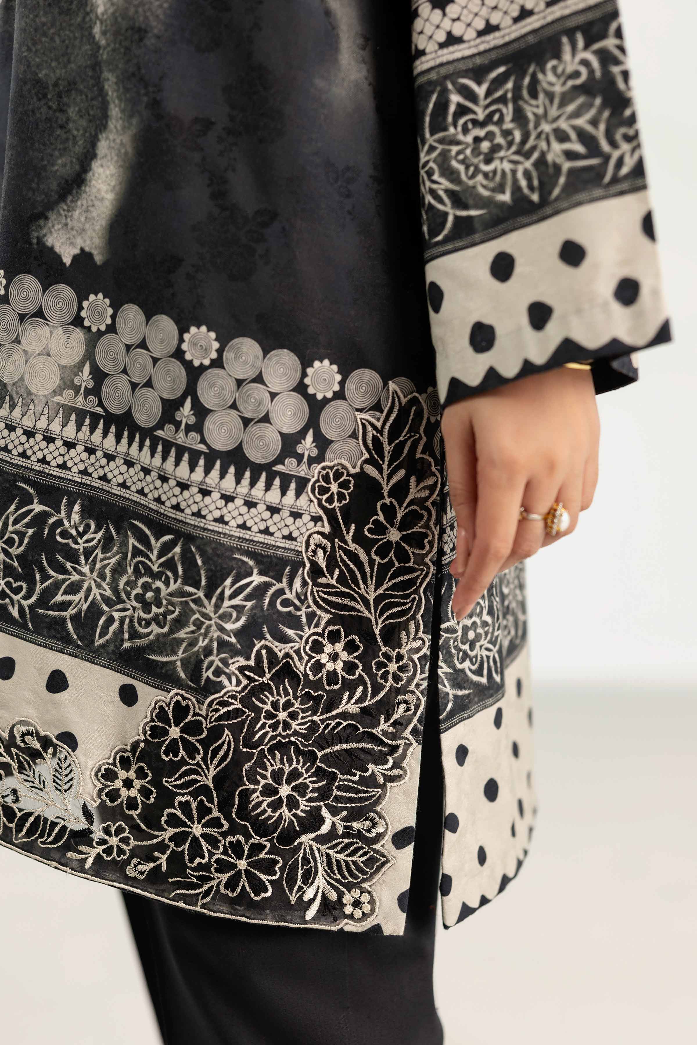 3 Piece - Digital Printed Embroidered Suit - 42502891 for Women - Unstitched Collection | Nishat | Shop Online