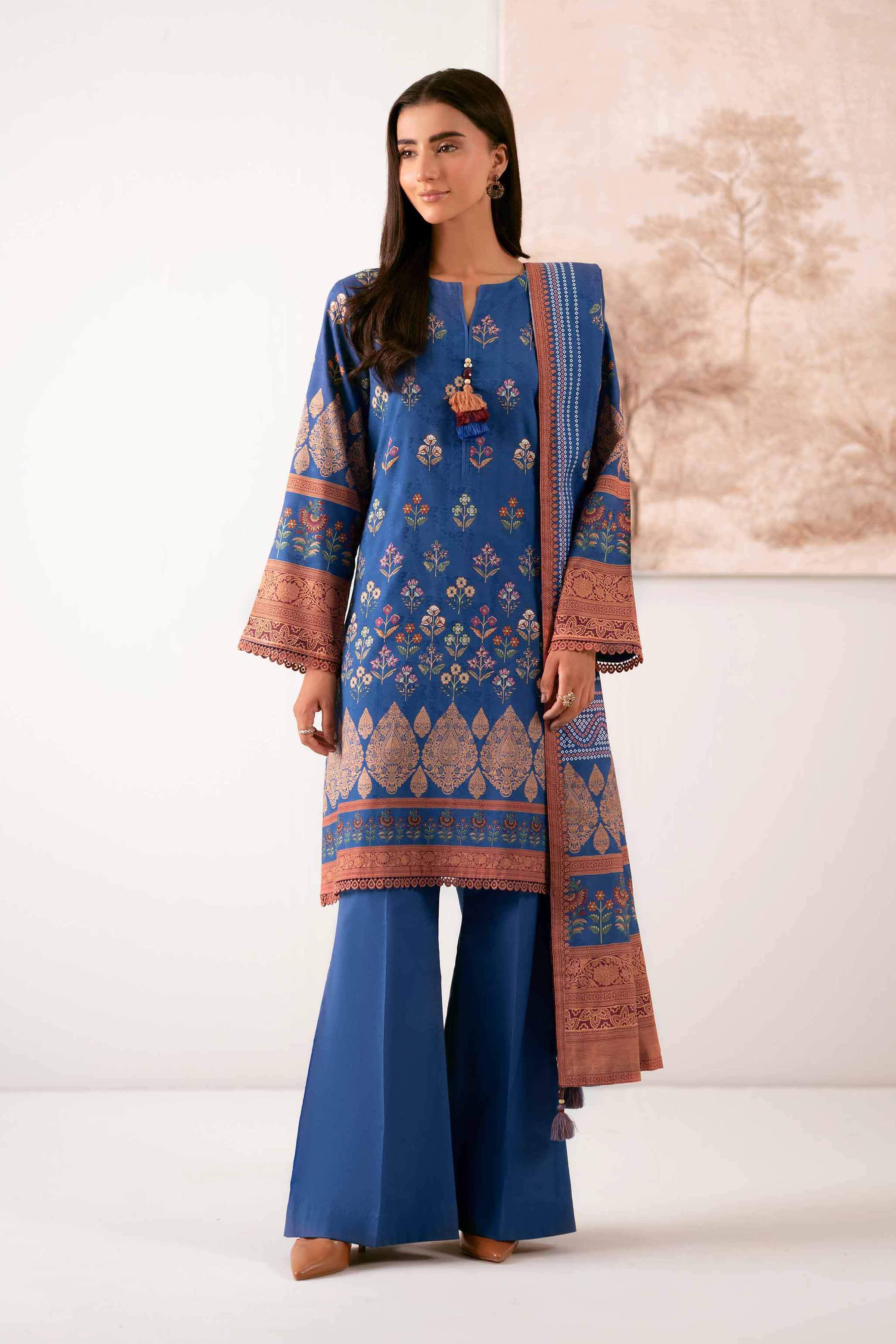 3 Piece - Digital Printed Suit - 42502899 for Women - Unstitched Collection | Nishat | Shop Online