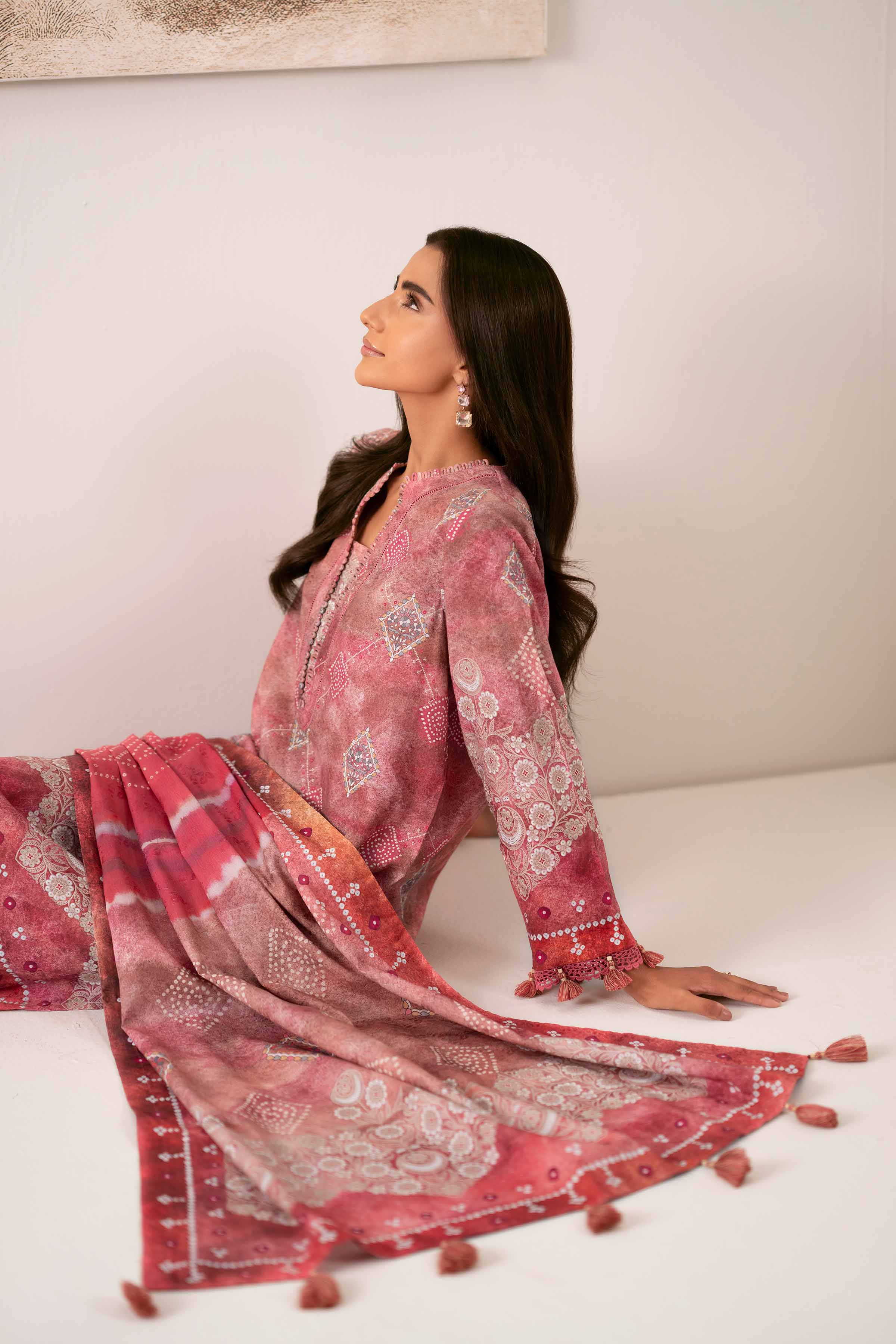 3 Piece - Digital Printed Suit - 42502903 for Women - Unstitched Collection | Nishat | Shop Online