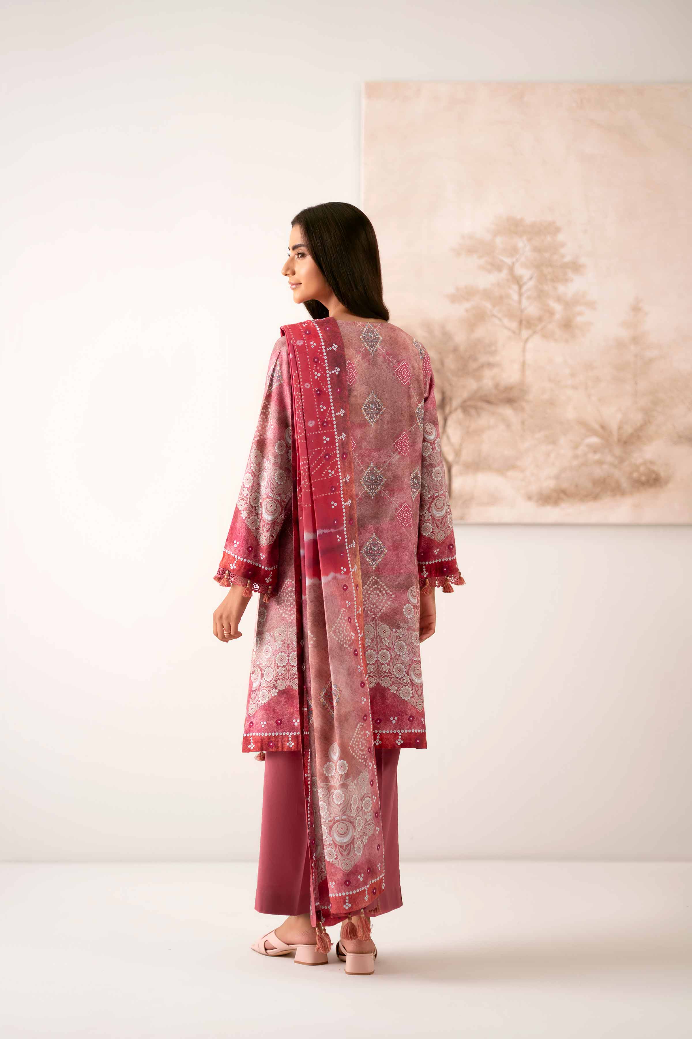 3 Piece - Digital Printed Suit - 42502903 for Women - Unstitched Collection | Nishat | Shop Online