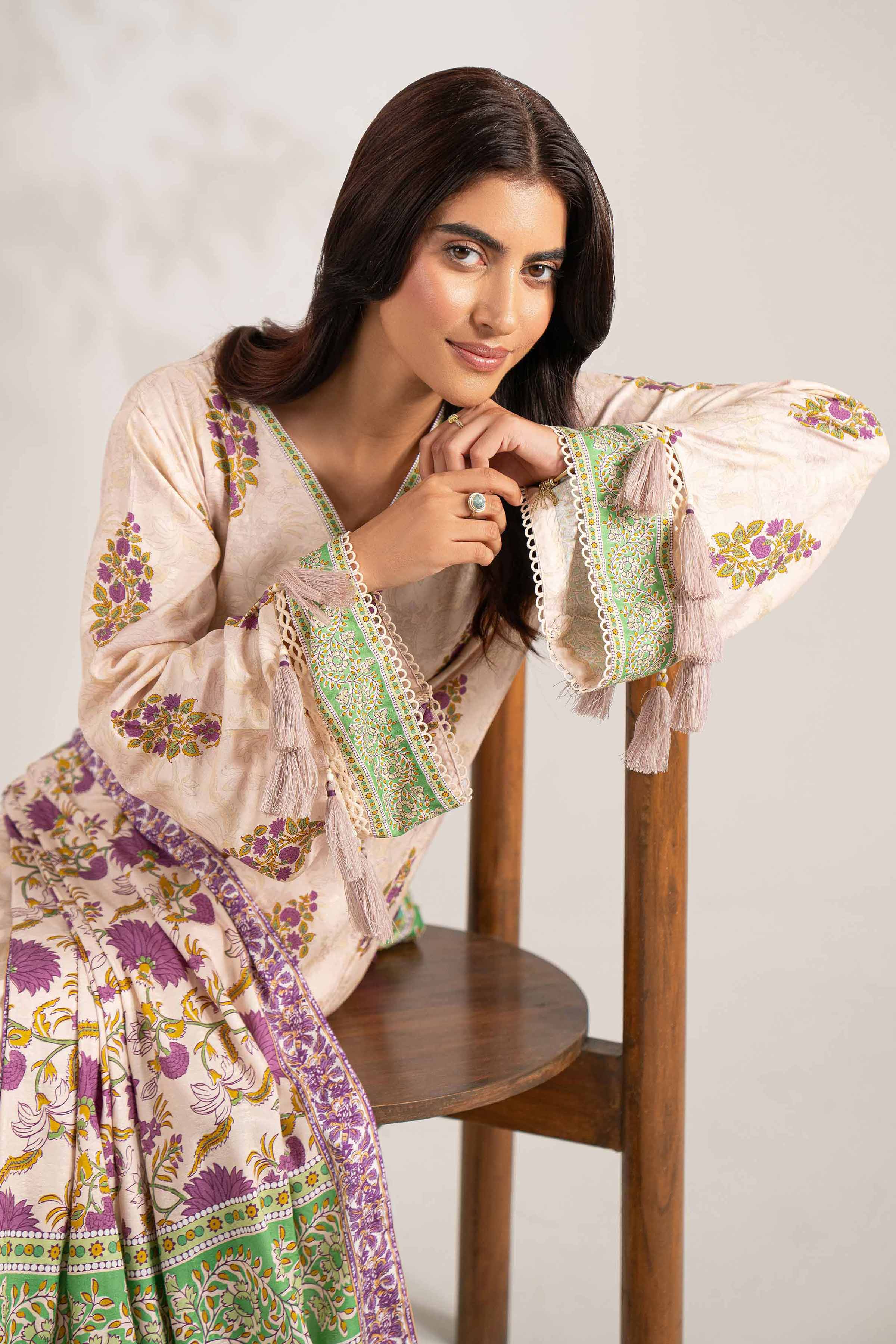 3 Piece - Digital Printed Suit - 42502904 for Women - Unstitched Collection | Nishat | Shop Online