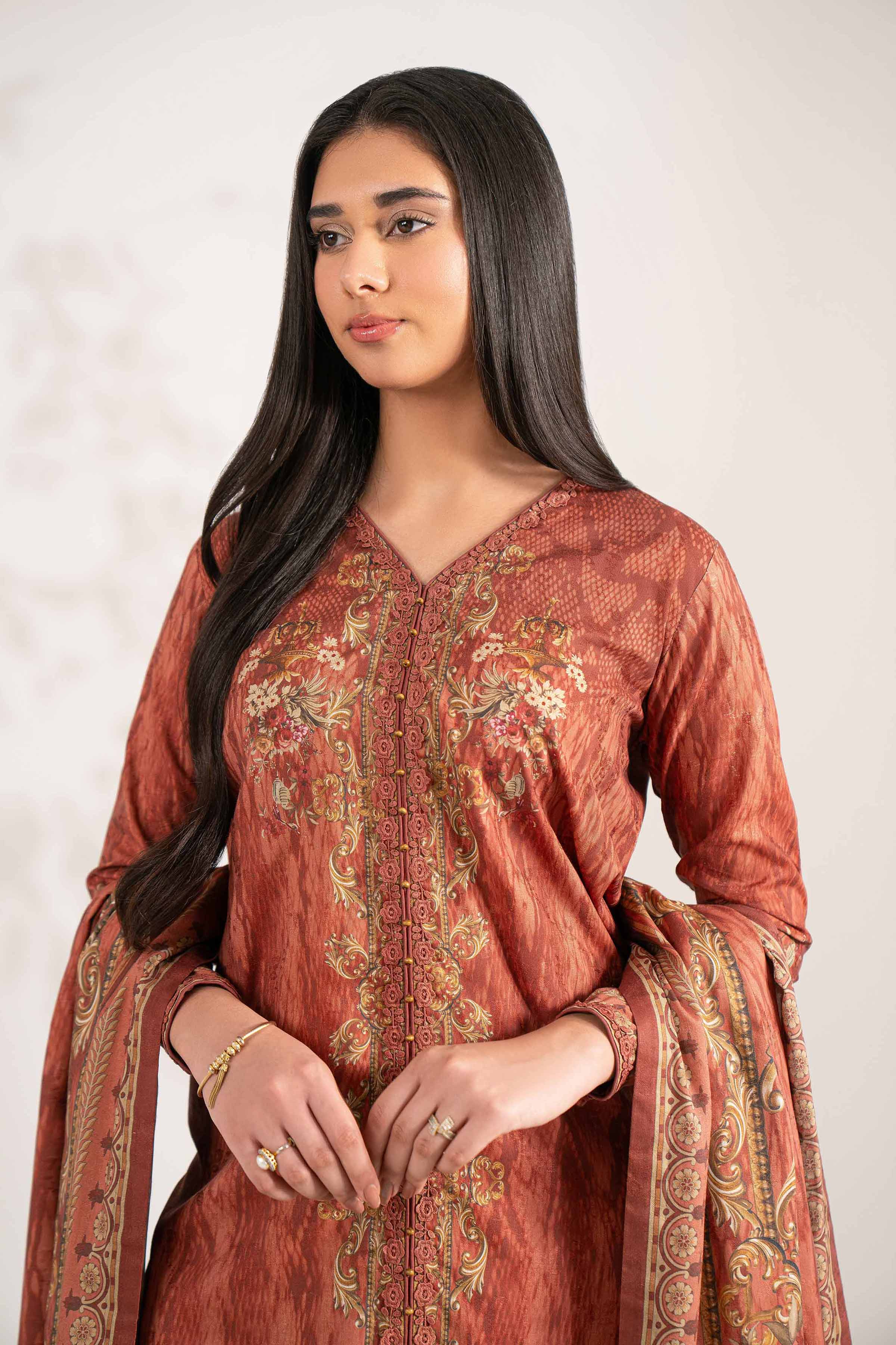3 Piece - Digital Printed Suit - 42502906 for Women - Unstitched Collection | Nishat | Shop Online