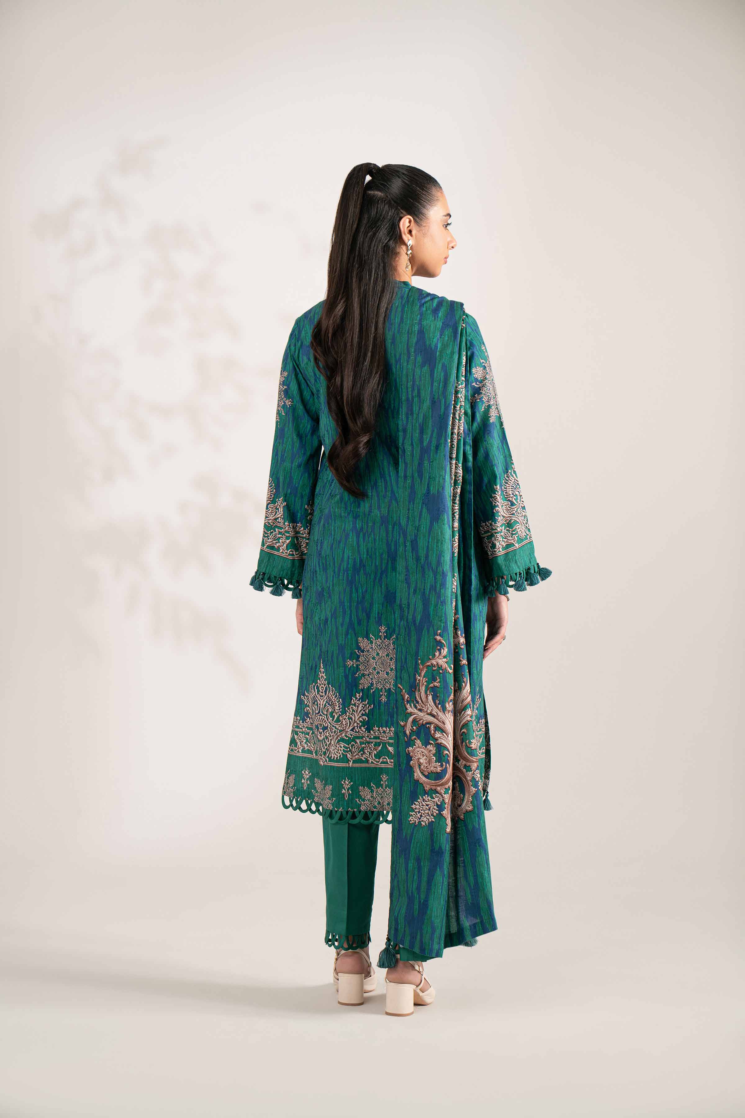 3 Piece - Digital Printed Suit - 42502907 for Women - Unstitched Collection | Nishat | Shop Online