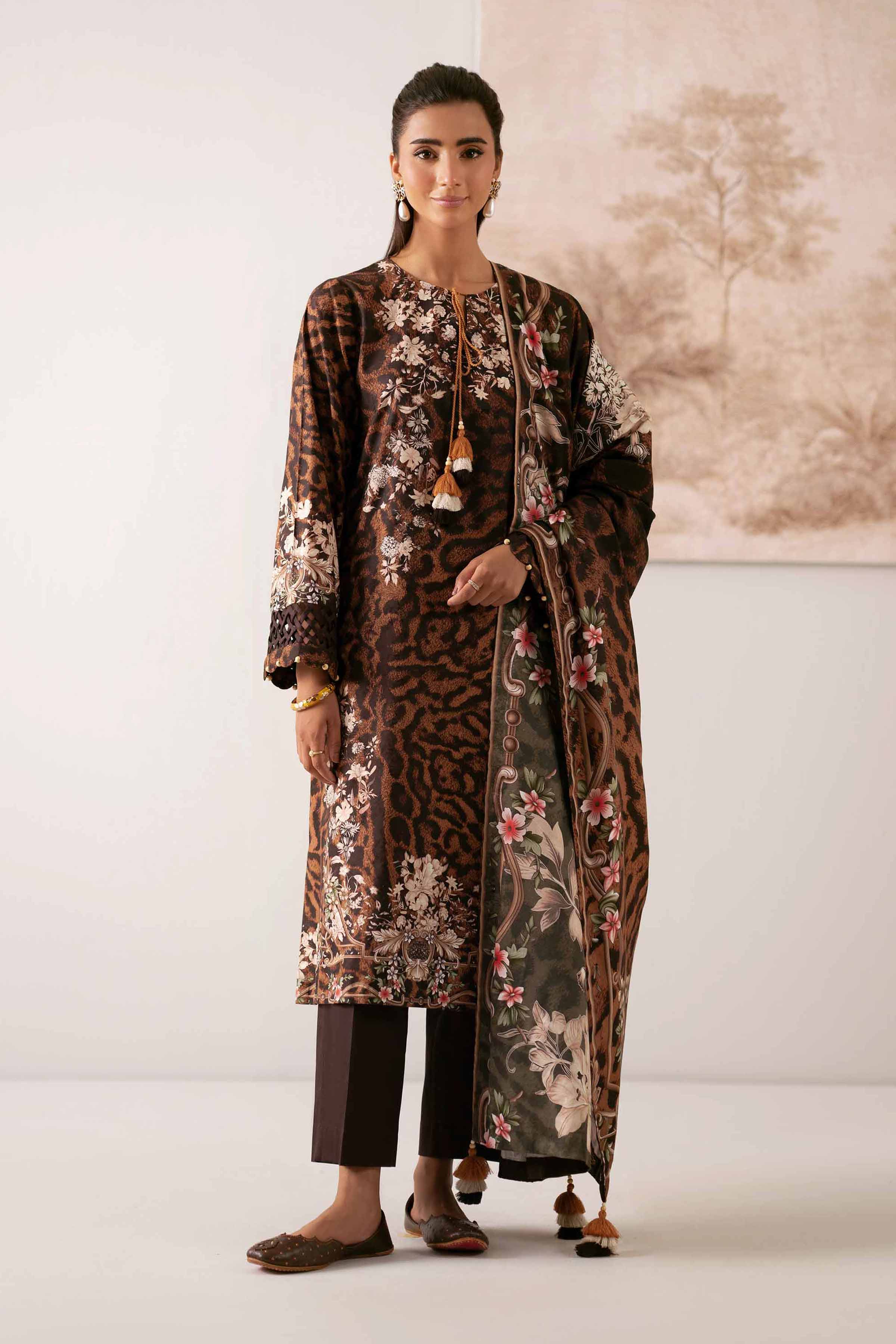 3 Piece - Digital Printed Suit - 42502908 for Women - Unstitched Collection | Nishat | Shop Online