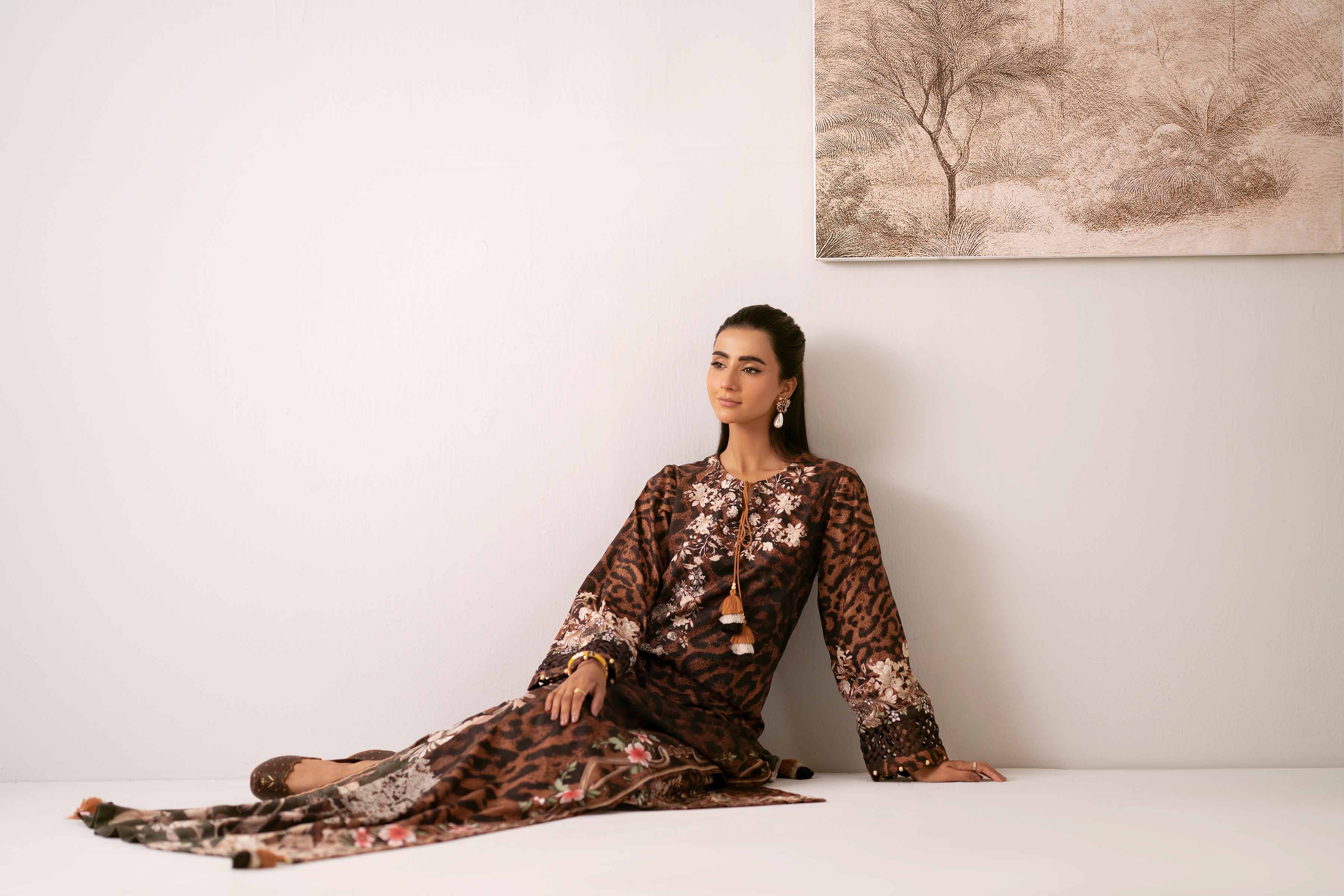 3 Piece - Digital Printed Suit - 42502908 for Women - Unstitched Collection | Nishat | Shop Online