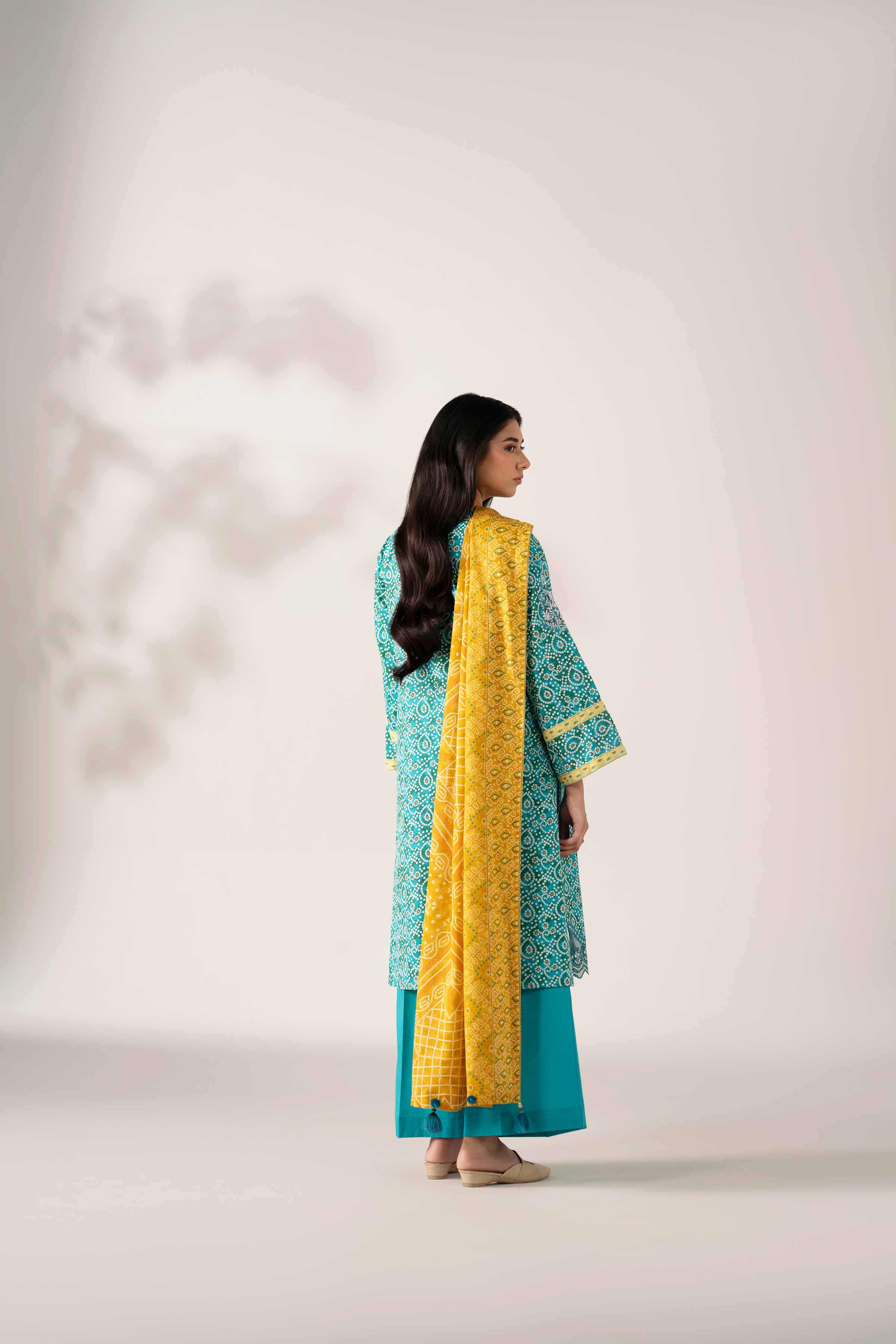 3 Piece - Printed Embroidered Suit - 42502937 for Women - Unstitched Collection | Nishat | Shop Online