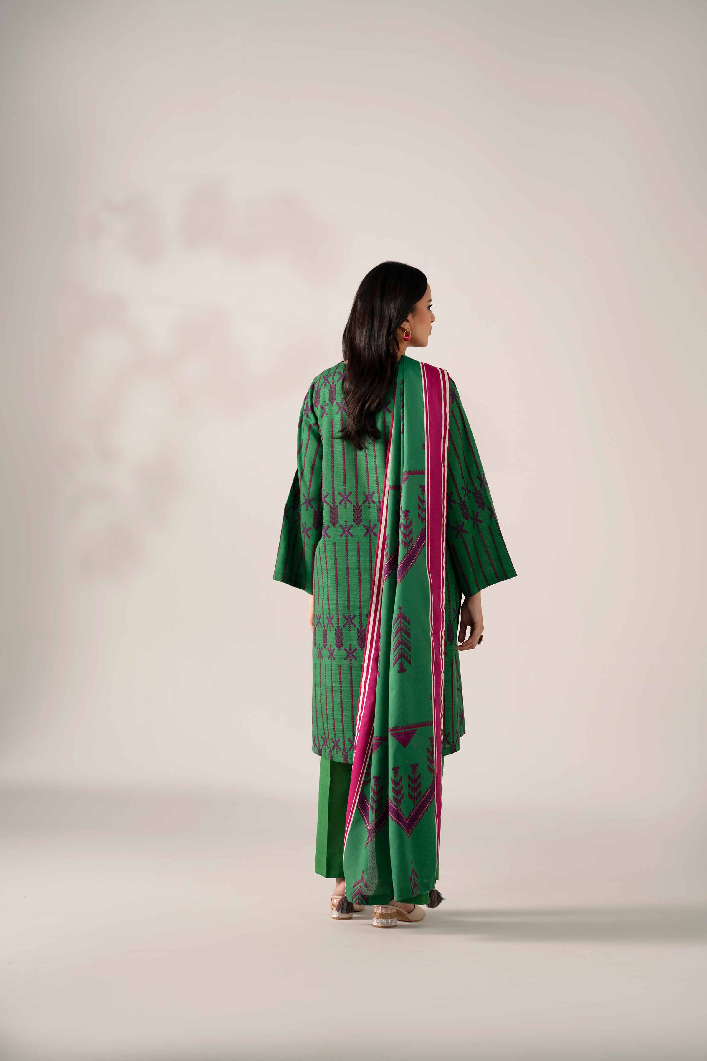3 Piece - Printed Suit - 42502945 for Women - Unstitched Collection | Nishat | Shop Online