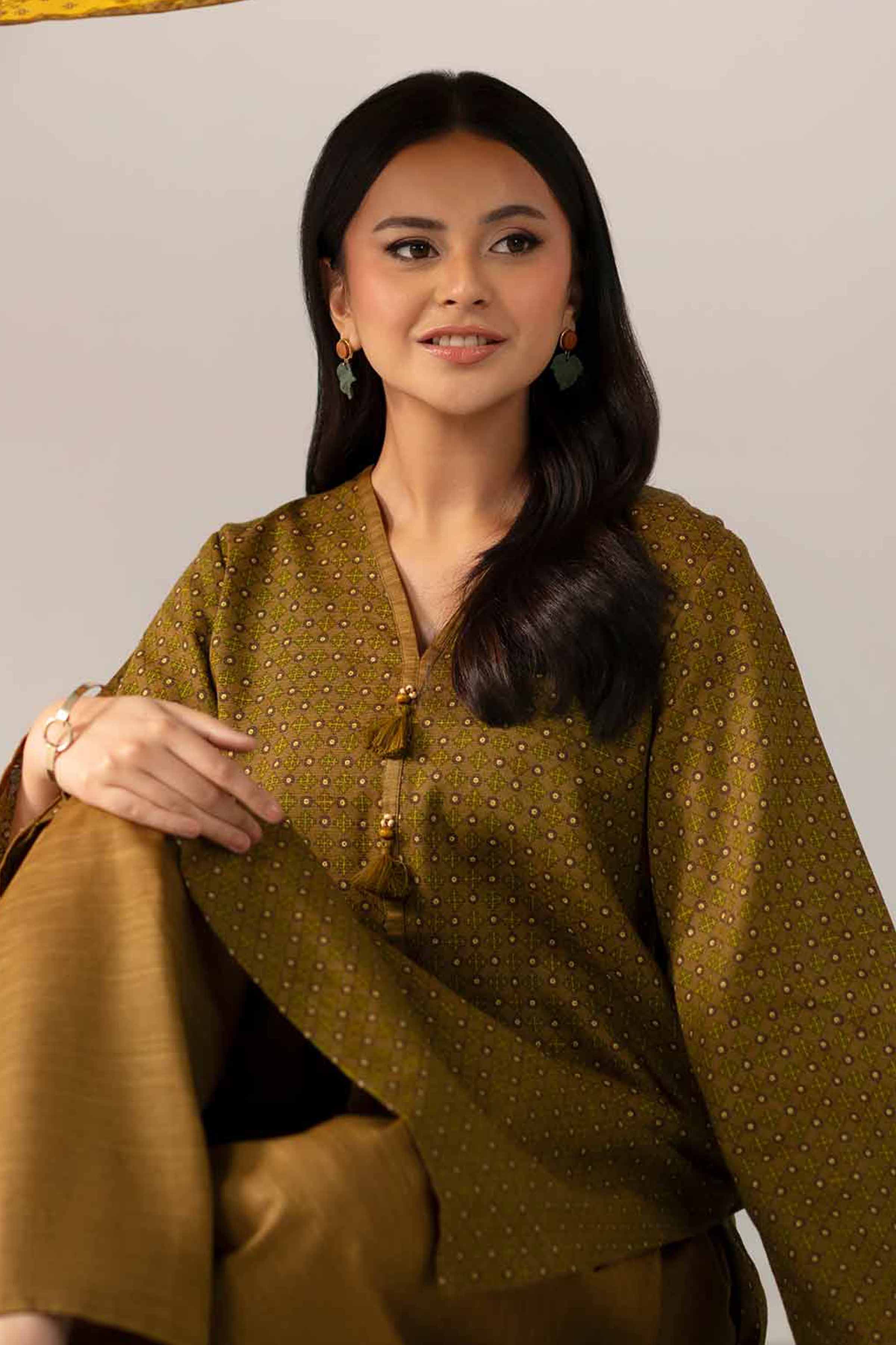 3 Piece - Printed Suit - 42502953 for Women - Unstitched Collection | Nishat | Shop Online