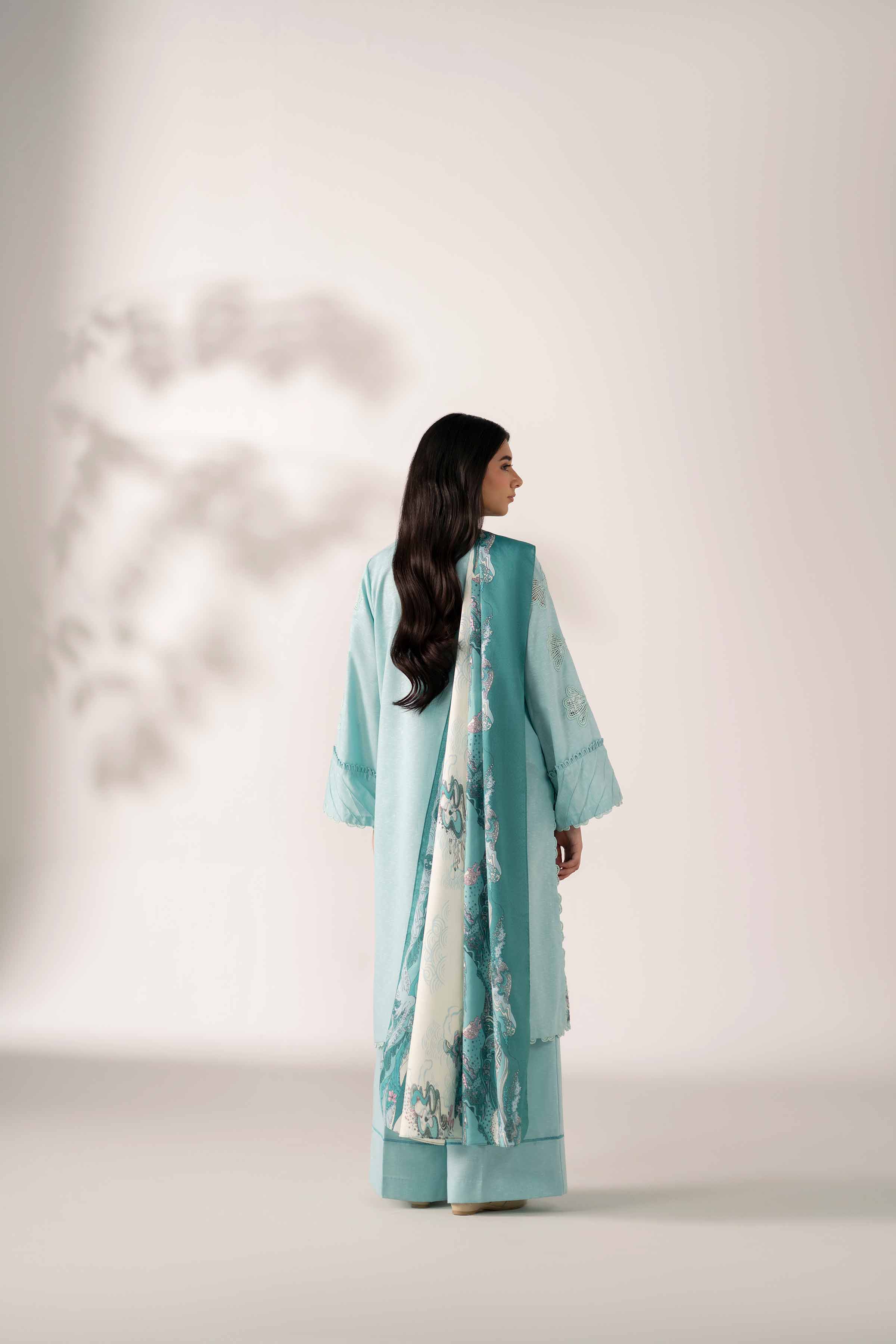 3 Piece - Printed Embroidered Suit - 42502955 for Women - Unstitched Collection | Nishat | Shop Online