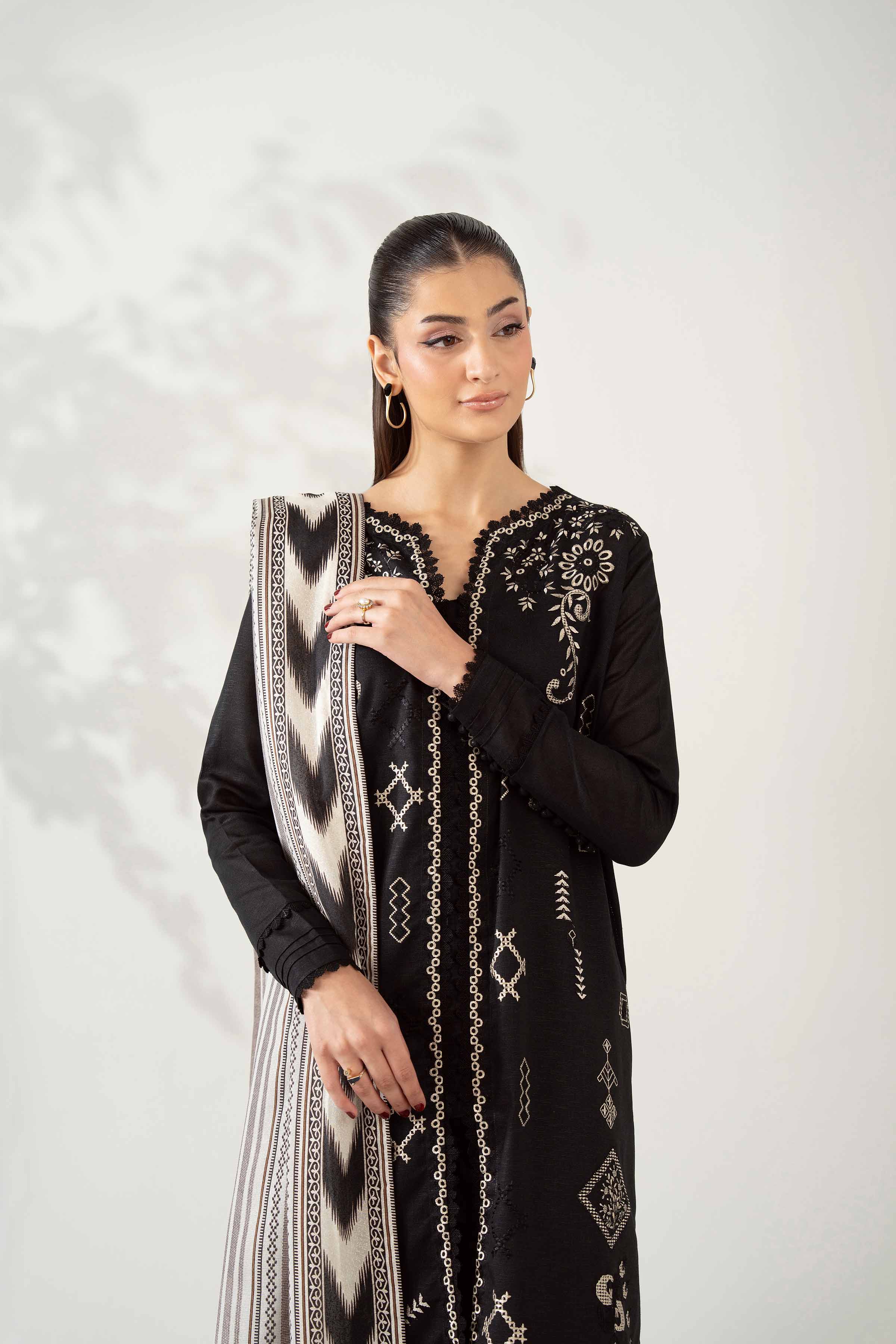 3 Piece - Printed Embroidered Suit - 42502961 for Women - Unstitched Collection | Nishat | Shop Online