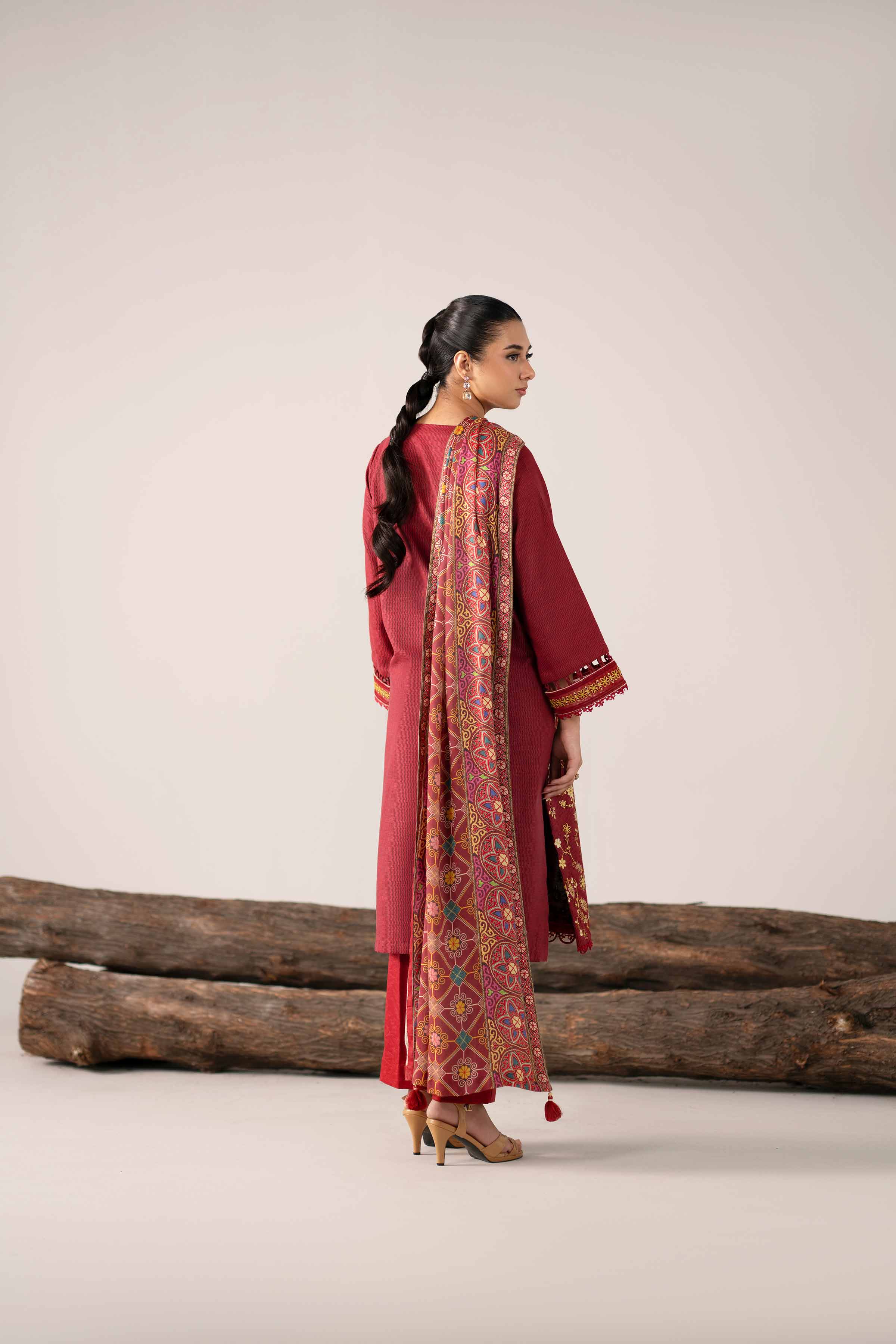 3 Piece - Digital Printed Embroidered Suit - 42502986 for Women - Unstitched Collection | Nishat | Shop Online