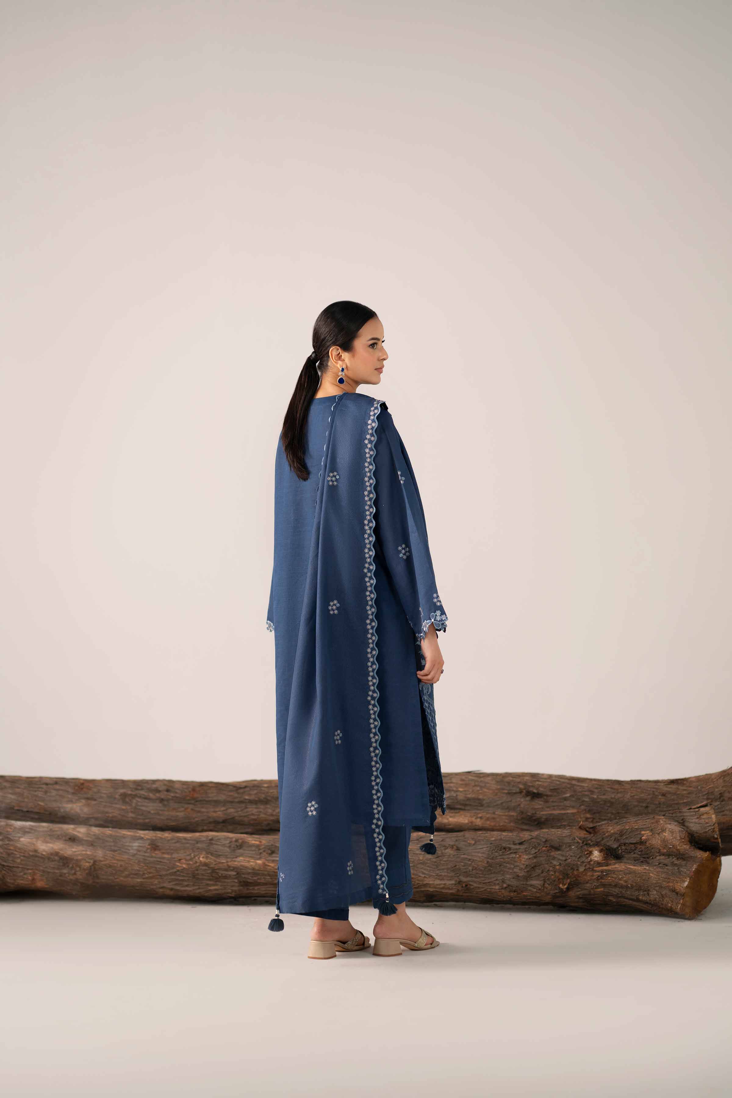 3 Piece - Embroidered Suit - 42503506 for Women - Unstitched Collection | Nishat | Shop Online