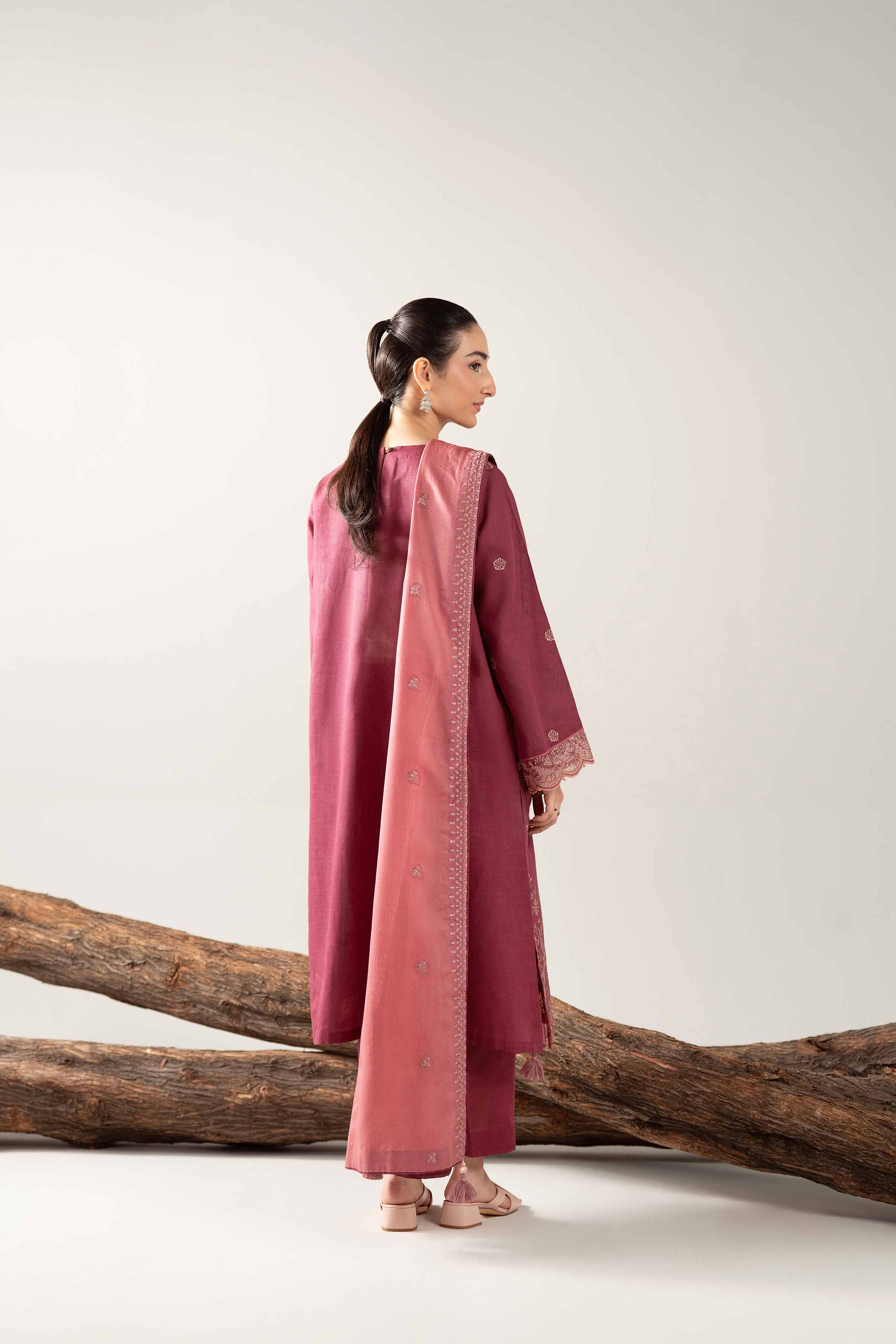 3 Piece - Embroidered Suit - 42503510 for Women - Unstitched Collection | Nishat | Shop Online