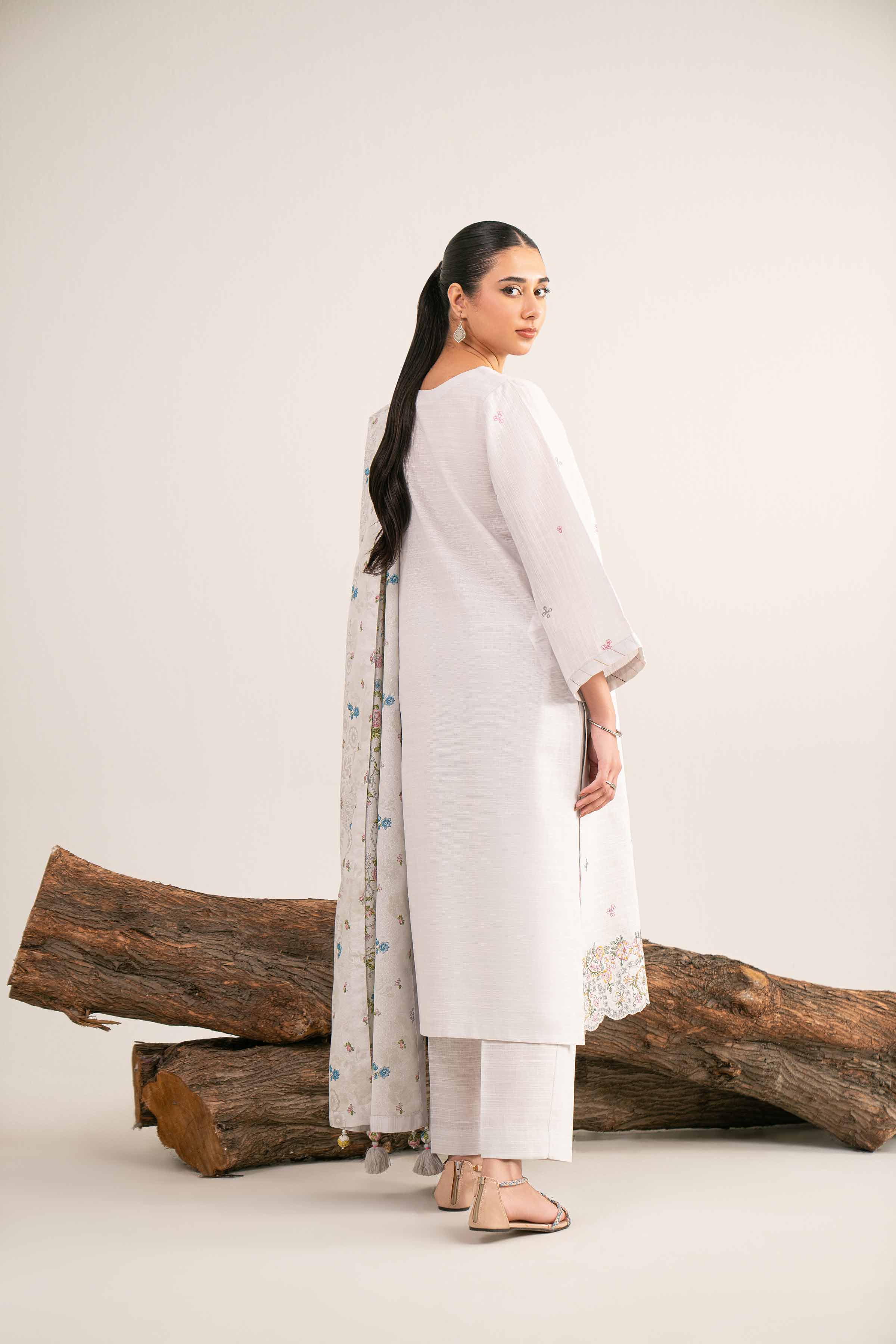 3 Piece - Printed Embroidered Suit - 42503513 for Women - Unstitched Collection | Nishat | Shop Online
