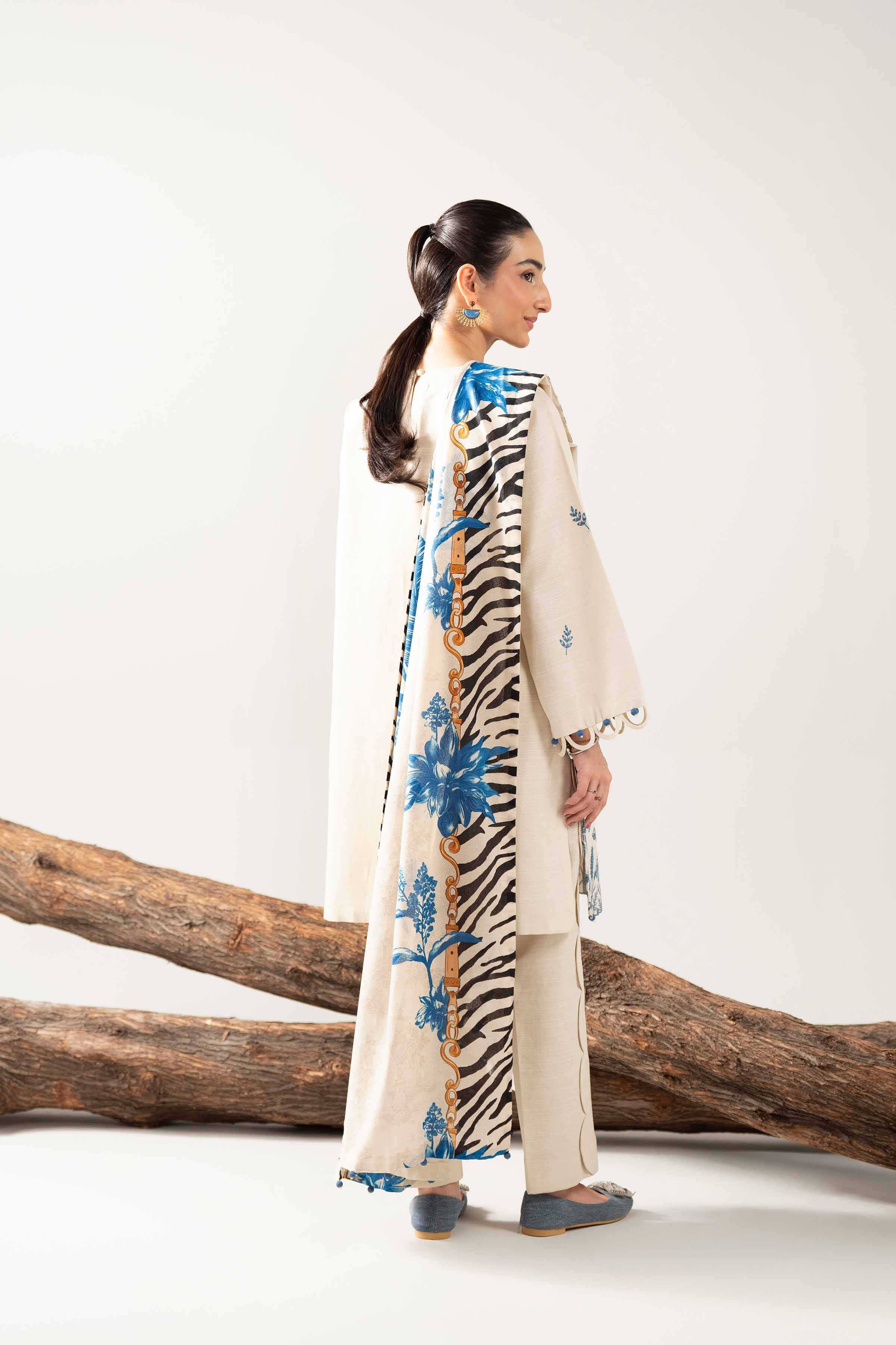 3 Piece - Printed Embroidered Suit - 42503518 for Women - Unstitched Collection | Nishat | Shop Online