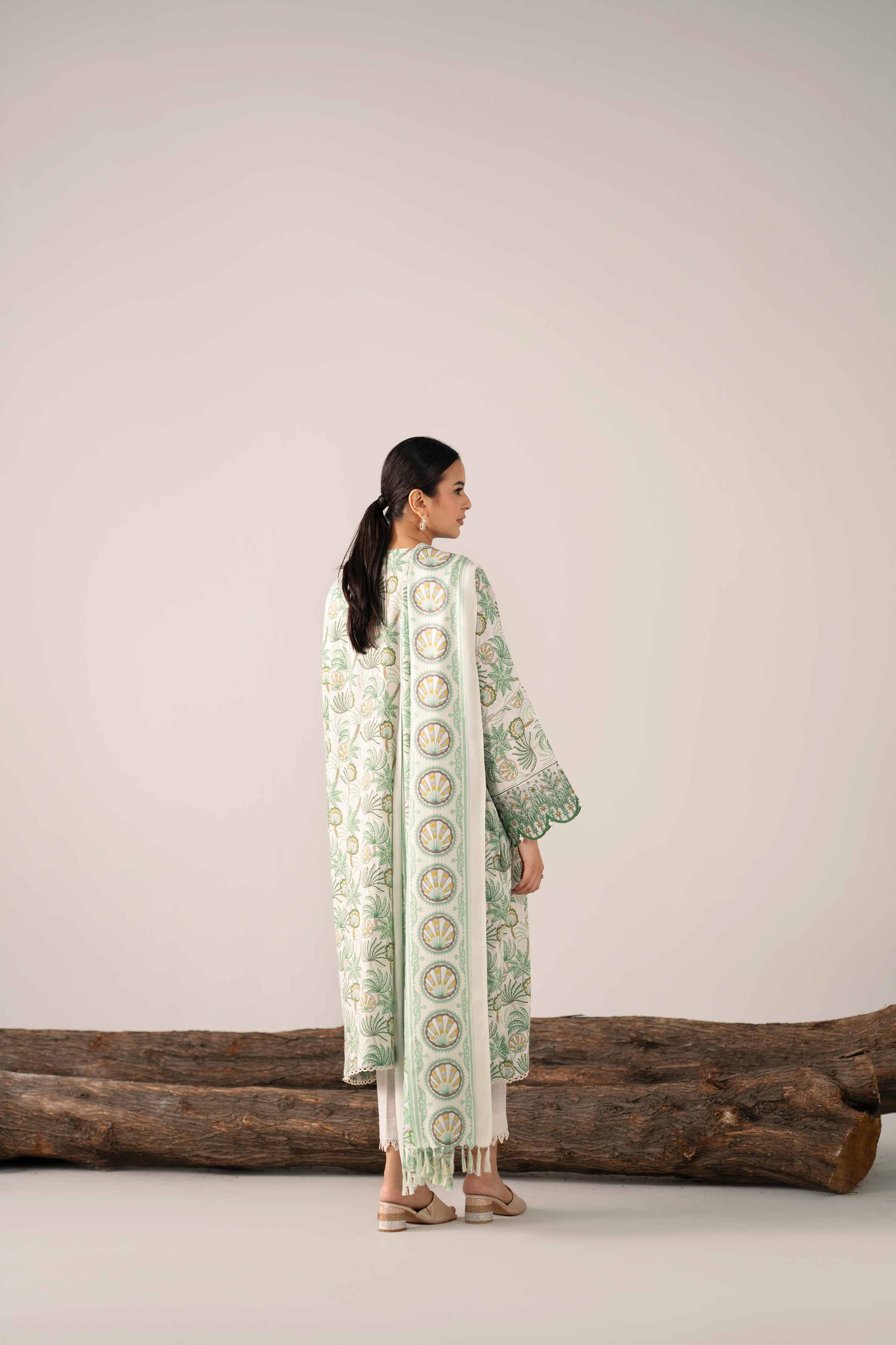 3 Piece - Printed Embroidered Suit - 42503522 for Women - Unstitched Collection | Nishat | Shop Online