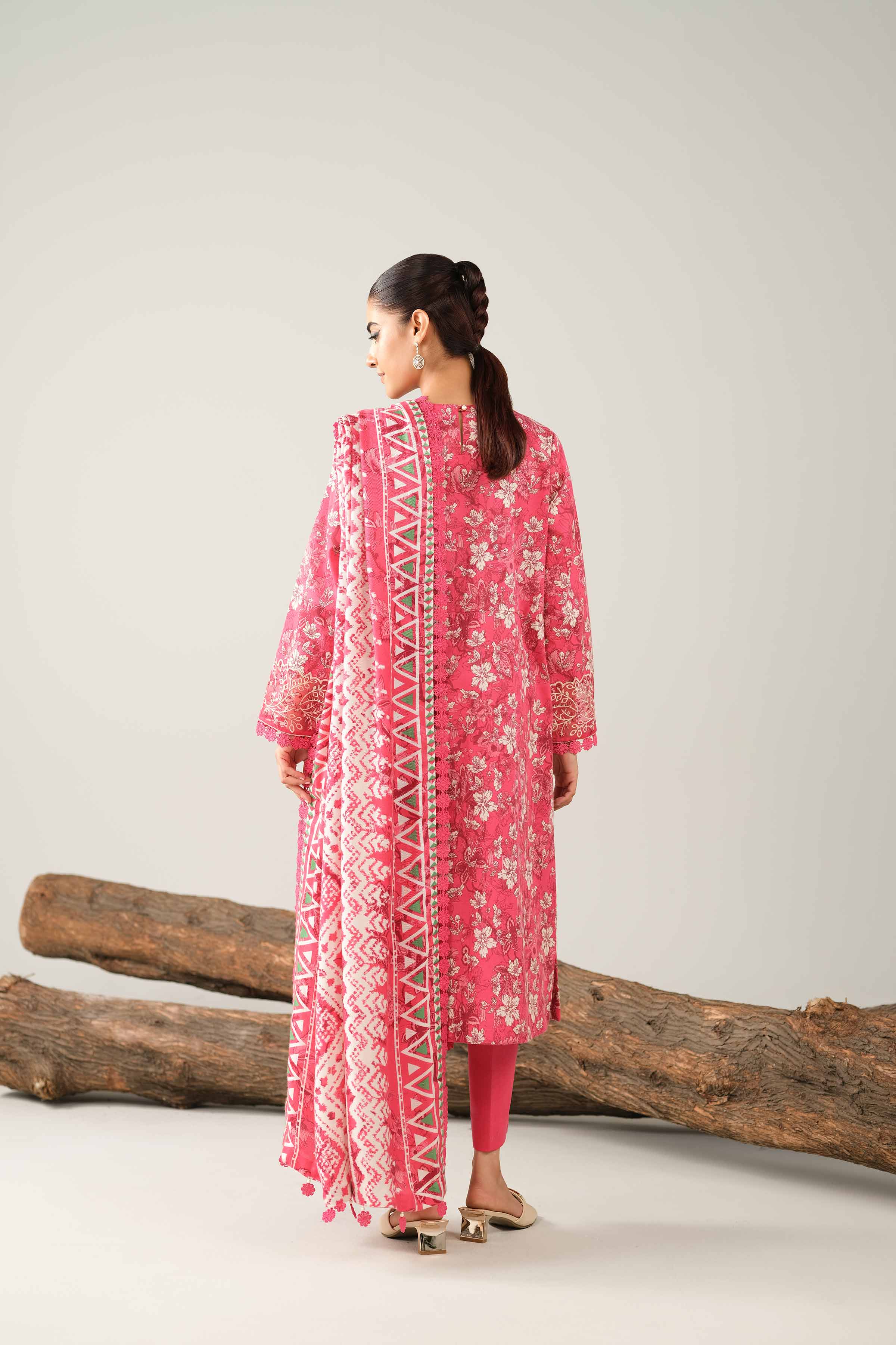 3 Piece - Printed Embroidered Suit - 42503525 for Women - Unstitched Collection | Nishat | Shop Online