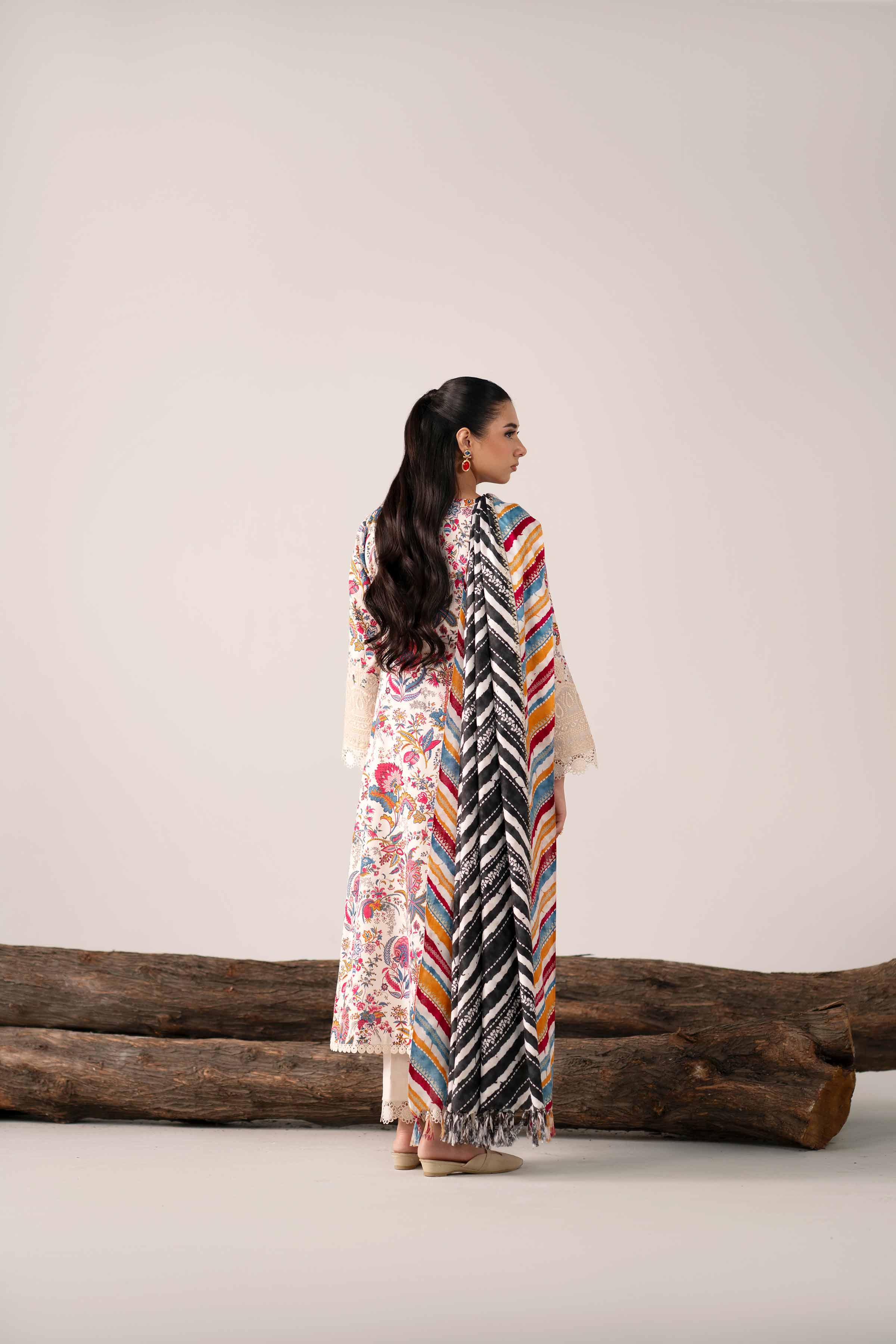 3 Piece - Printed Embroidered Suit - 42503528 for Women - Unstitched Collection | Nishat | Shop Online