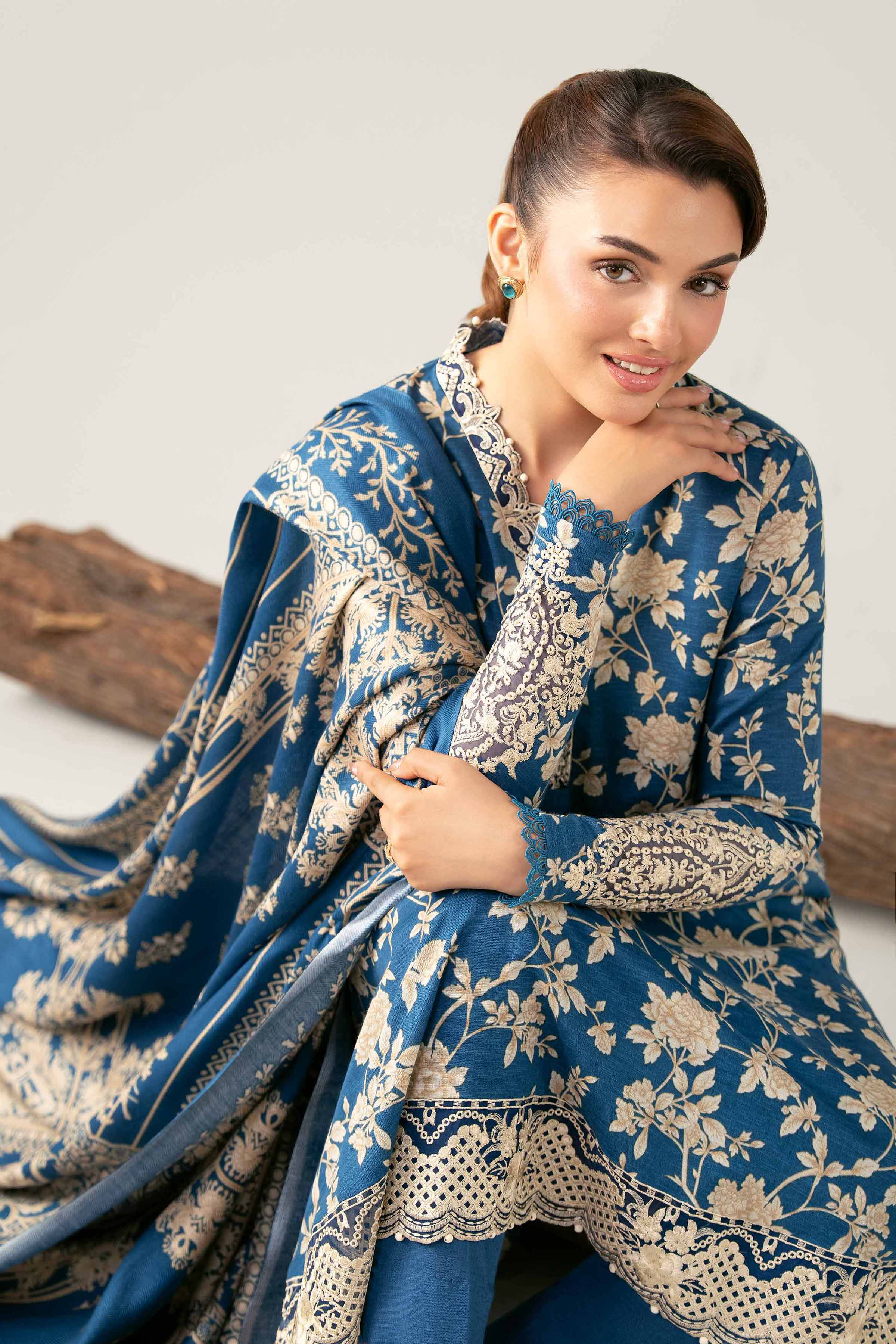 3 Piece - Printed Embroidered Suit - 42503529 for Women - Unstitched Collection | Nishat | Shop Online