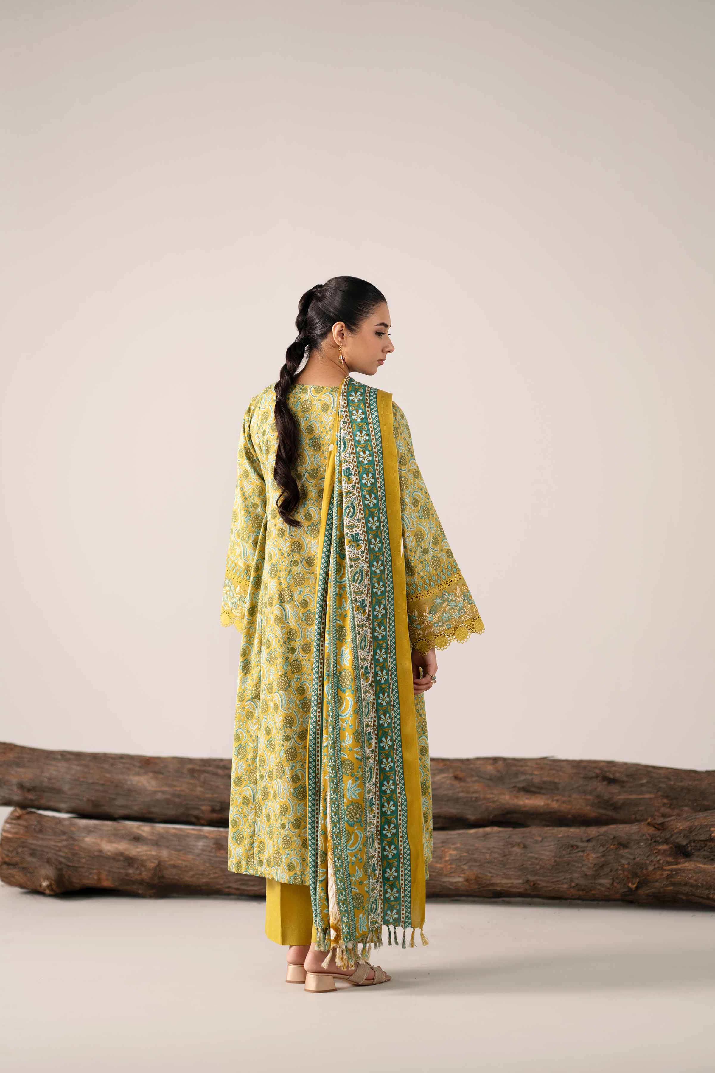 3 Piece - Printed Embroidered Suit - 42503530 for Women - Unstitched Collection | Nishat | Shop Online