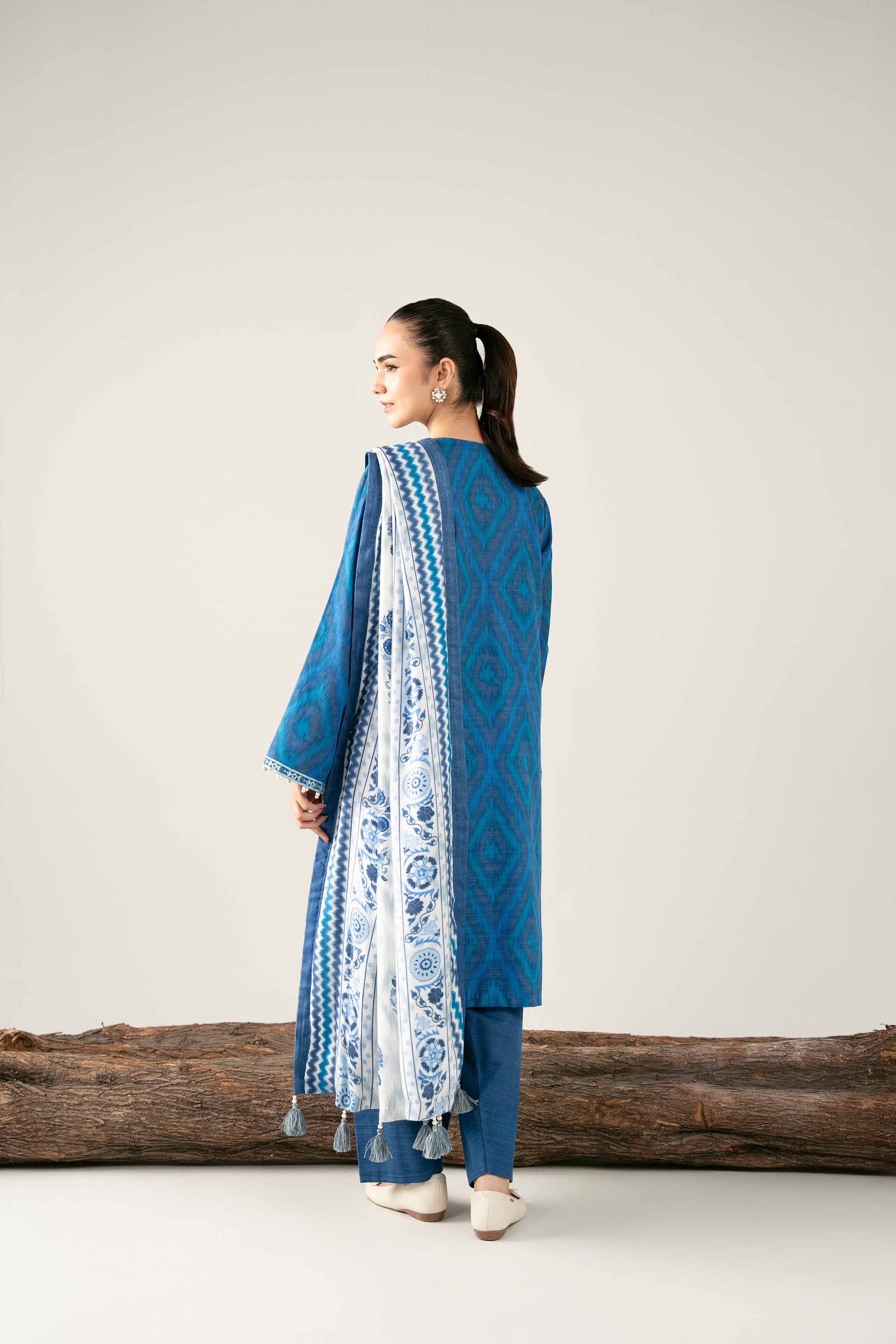 3 Piece - Embroidered Suit - 42503534 for Women - Unstitched Collection | Nishat | Shop Online