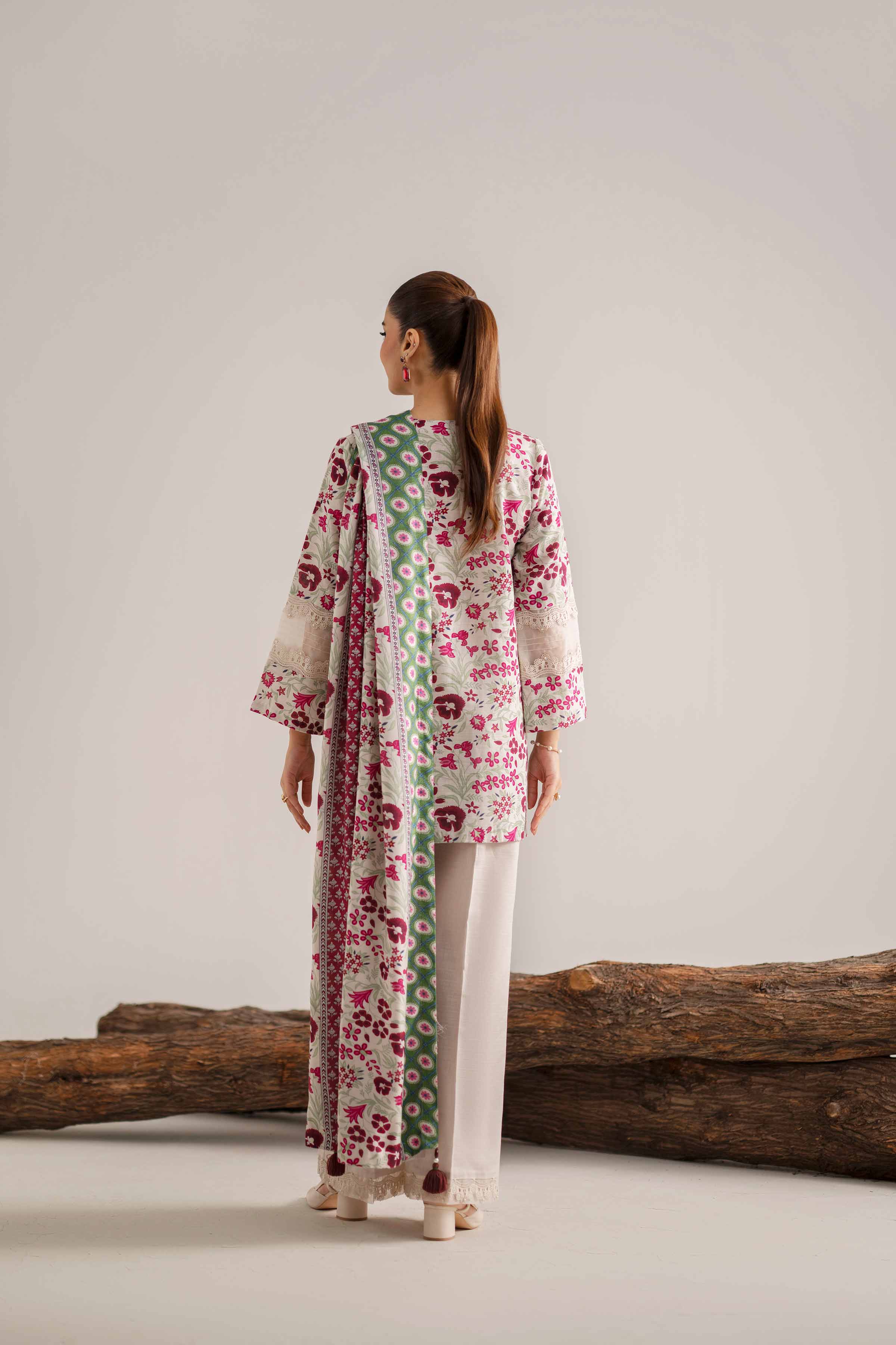 3 Piece - Printed Suit - 42503546 for Women - Unstitched Collection | Nishat | Shop Online
