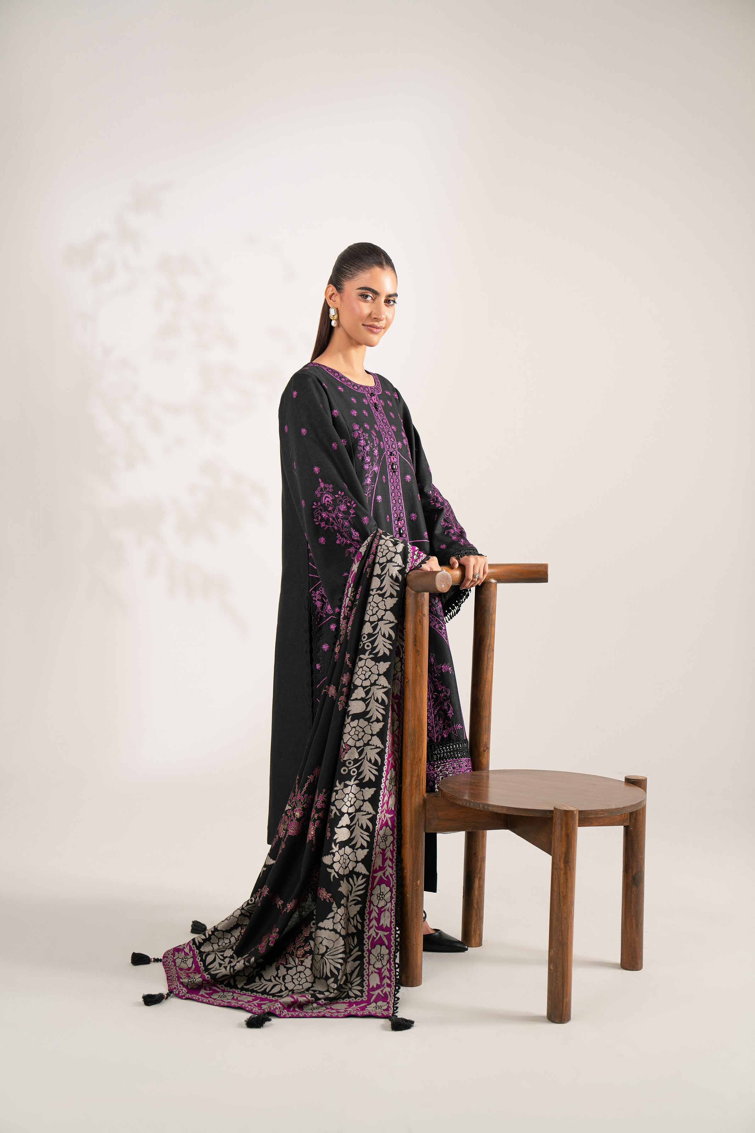 3 Piece - Embroidered Suit - 42503567 for Women - Unstitched Collection | Nishat | Shop Online