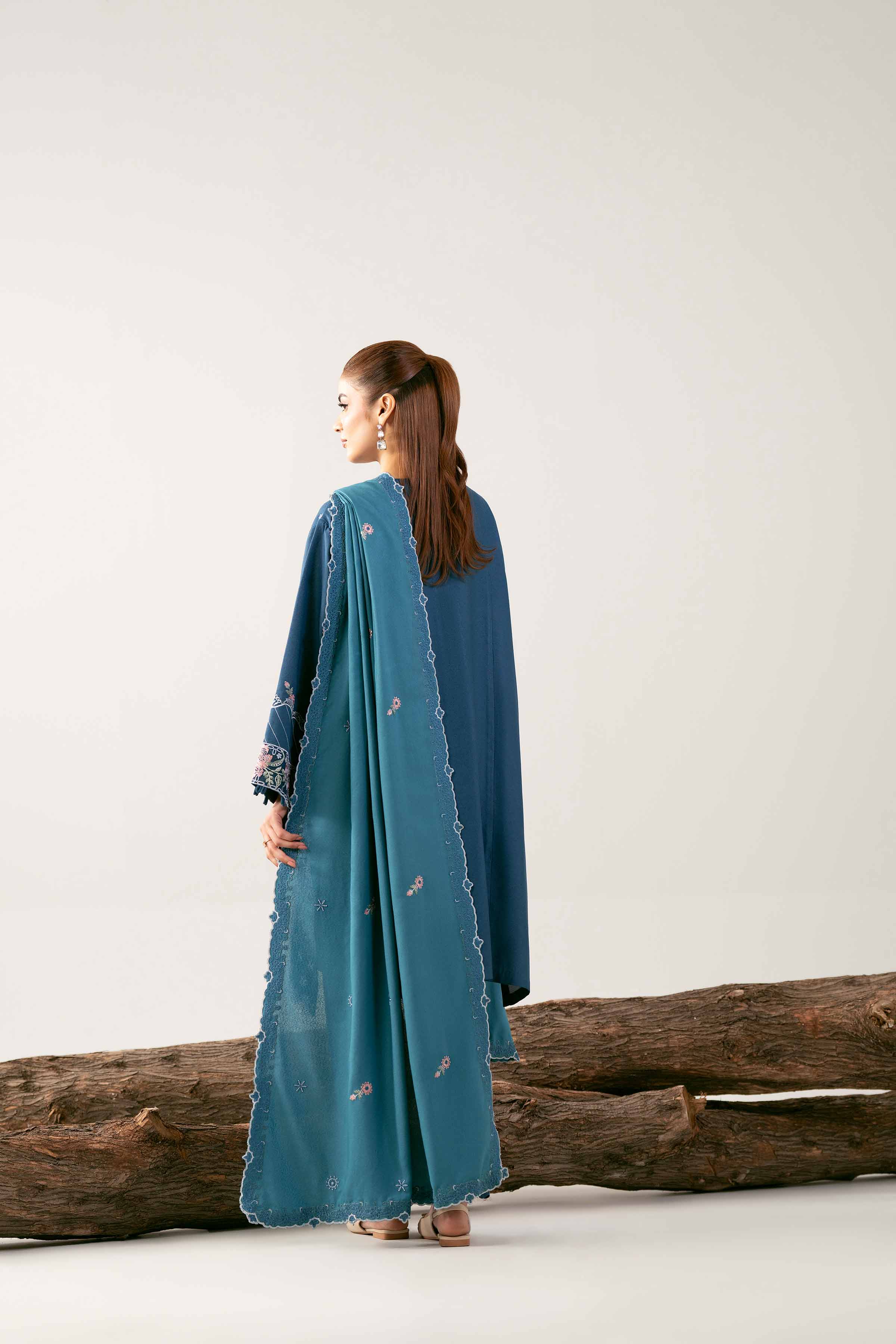 3 Piece - Embroidered Suit - 42503593 for Women - Unstitched Collection | Nishat | Shop Online