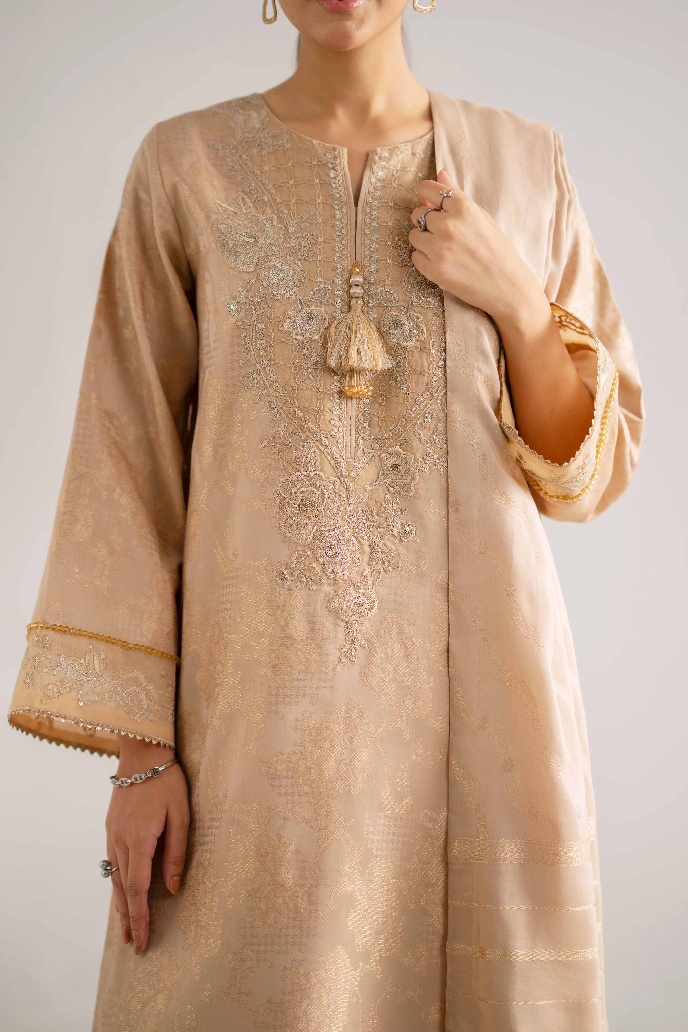 3 Piece - Embroidered Suit - 42503598 for Women - Unstitched Collection | Nishat | Shop Online