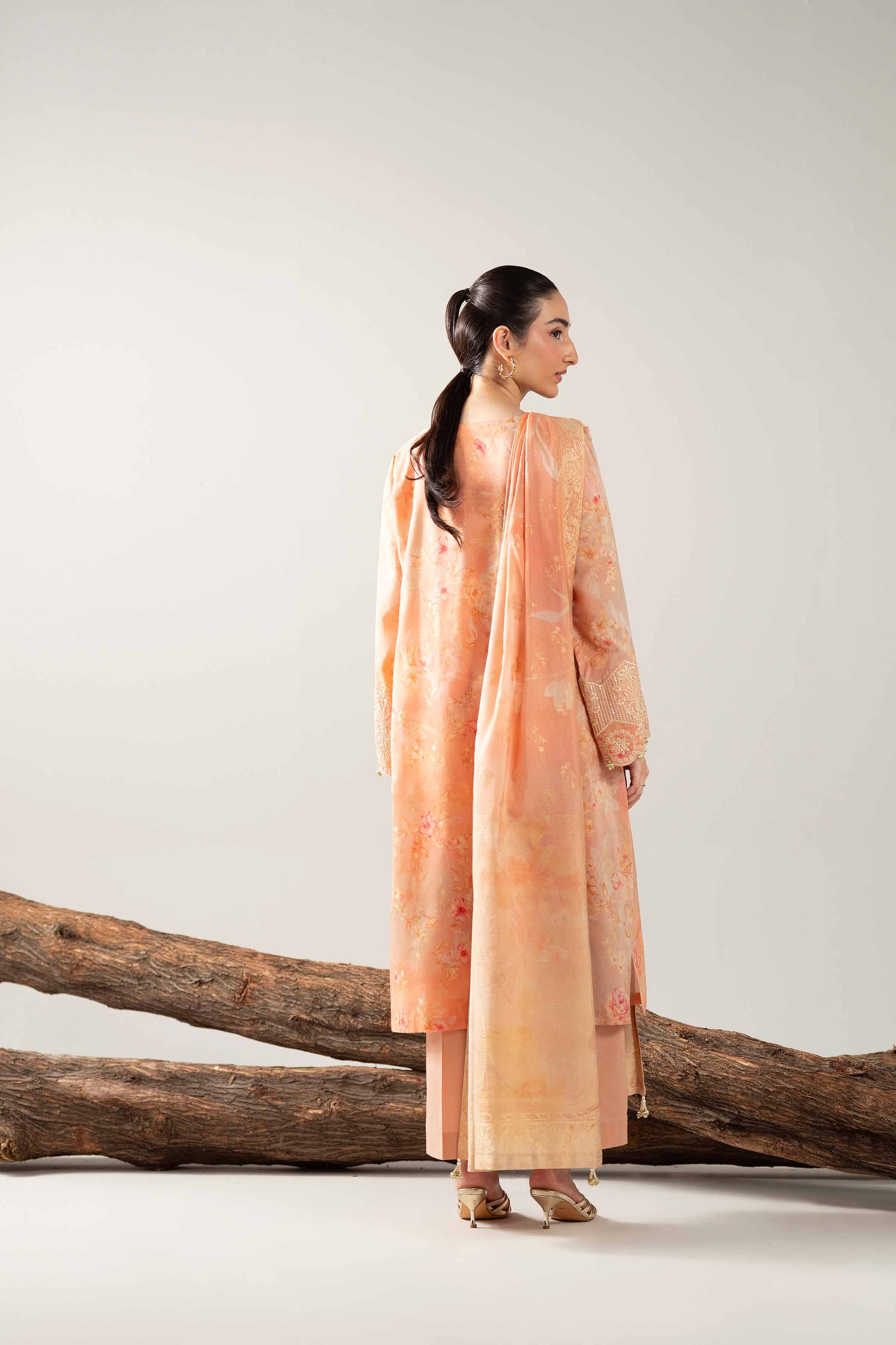 3 Piece - Digital Printed Embroidered Suit - 42503602 for Women - Unstitched Collection | Nishat | Shop Online