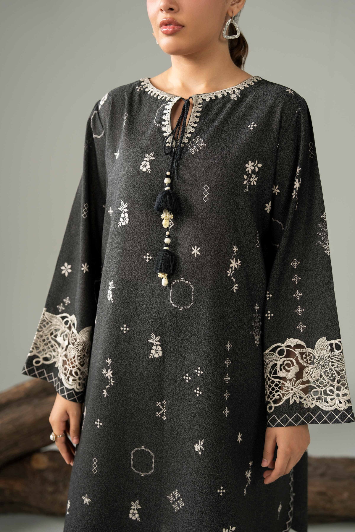 2 Piece - Printed Embroidered Suit - 42503612 for Women - Unstitched Collection | Nishat | Shop Online