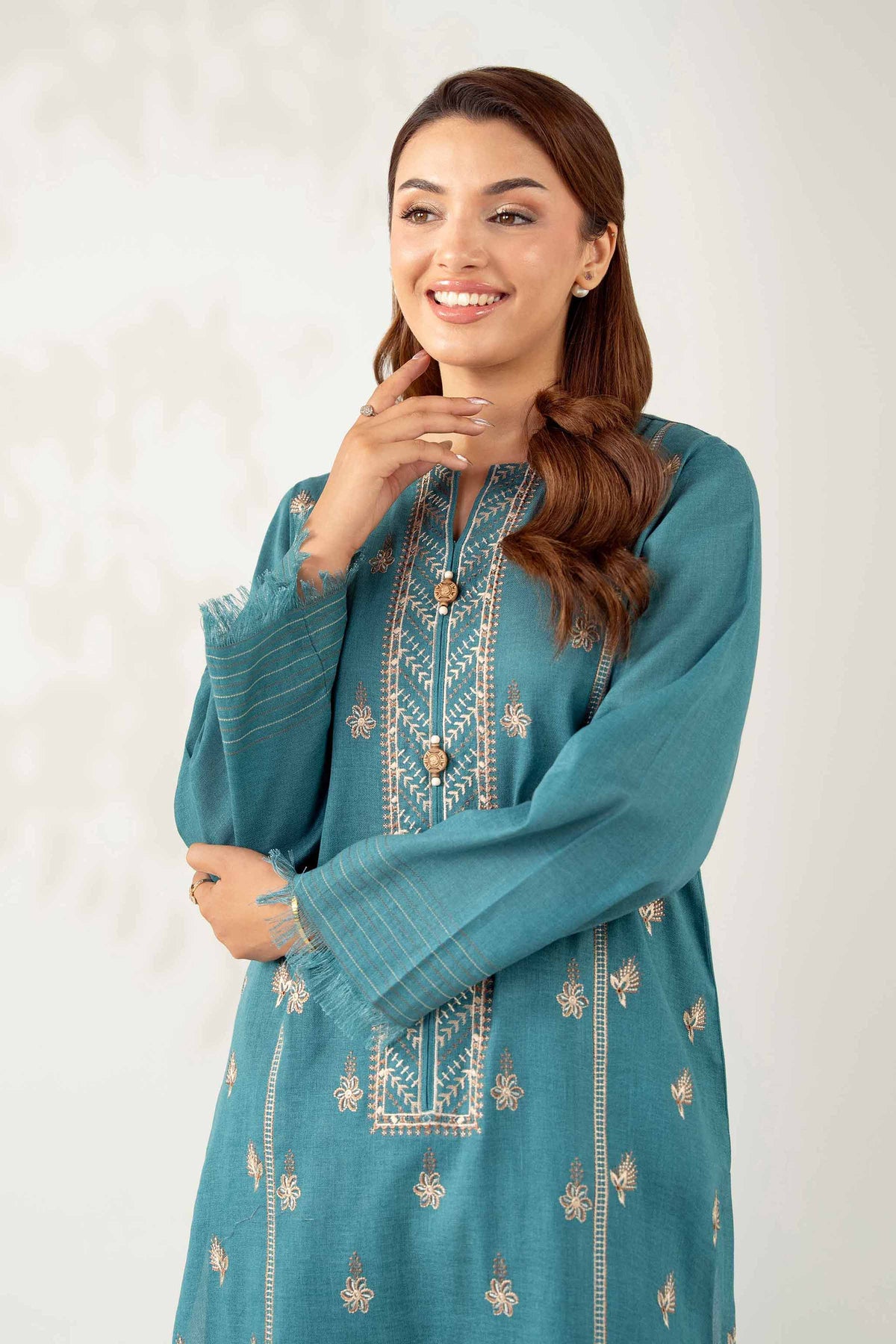 2 Piece - Embroidered Suit - 42503631 for Women - Unstitched Collection | Nishat | Shop Online