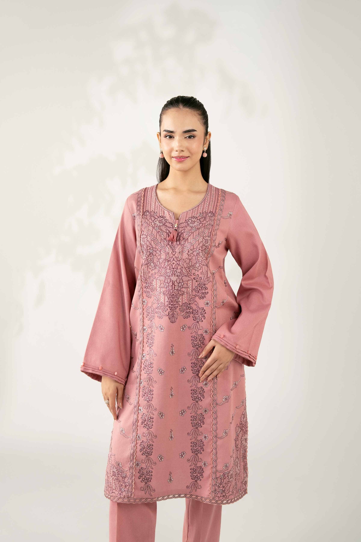 2 Piece - Embroidered Suit - 42503634 for Women - Unstitched Collection | Nishat | Shop Online