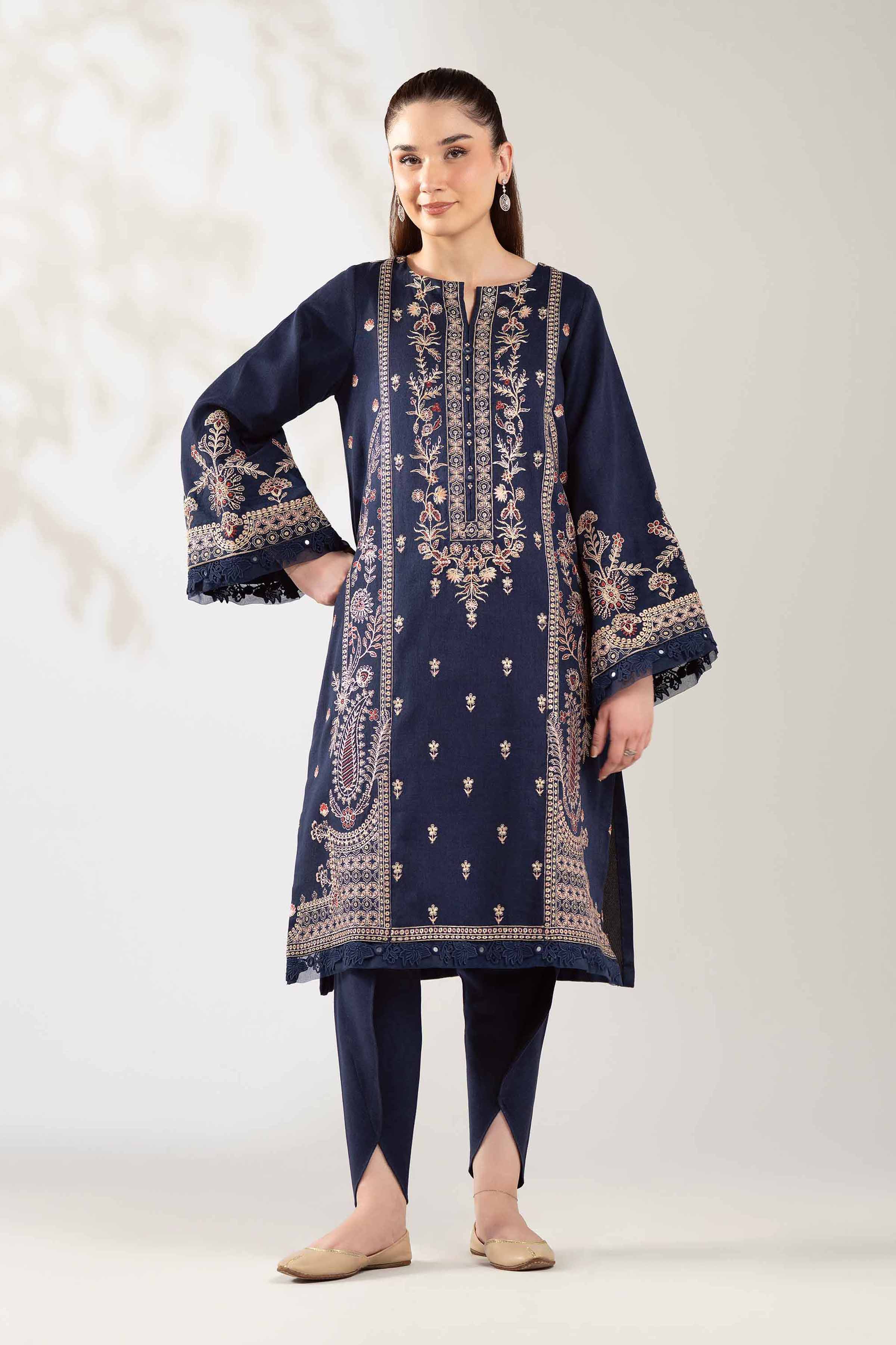 2 Piece - Embroidered Suit - 42503635 for Women - Unstitched Collection | Nishat | Shop Online