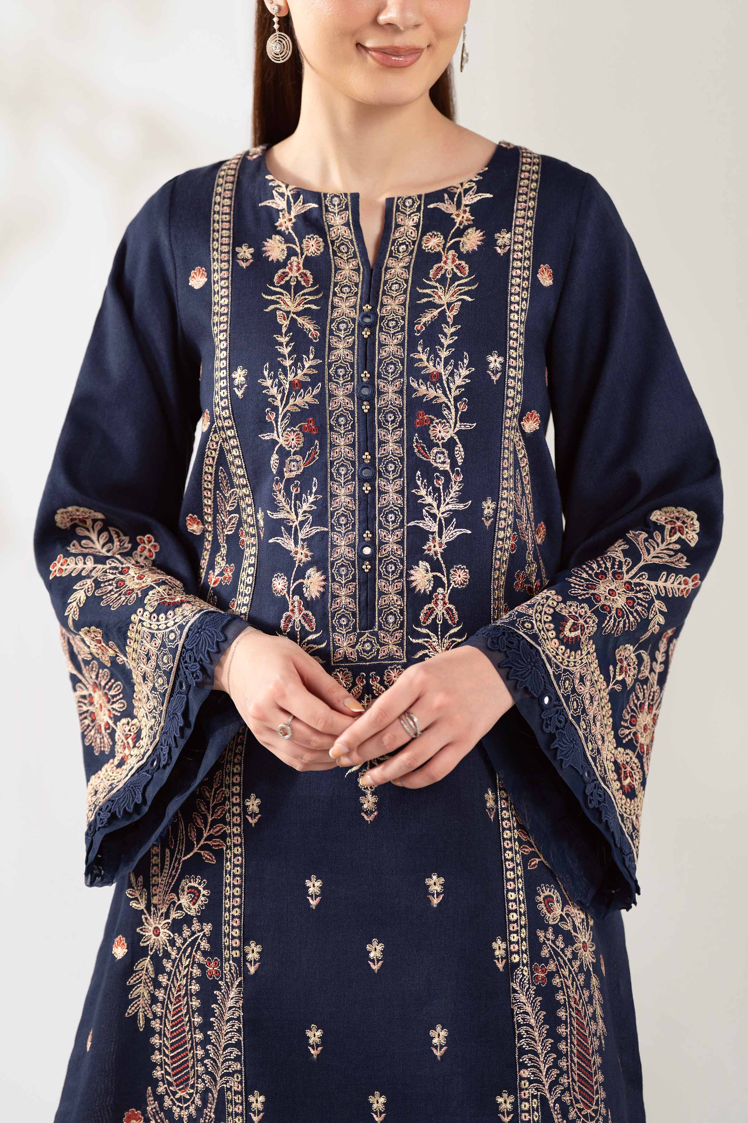 2 Piece - Embroidered Suit - 42503635 for Women - Unstitched Collection | Nishat | Shop Online