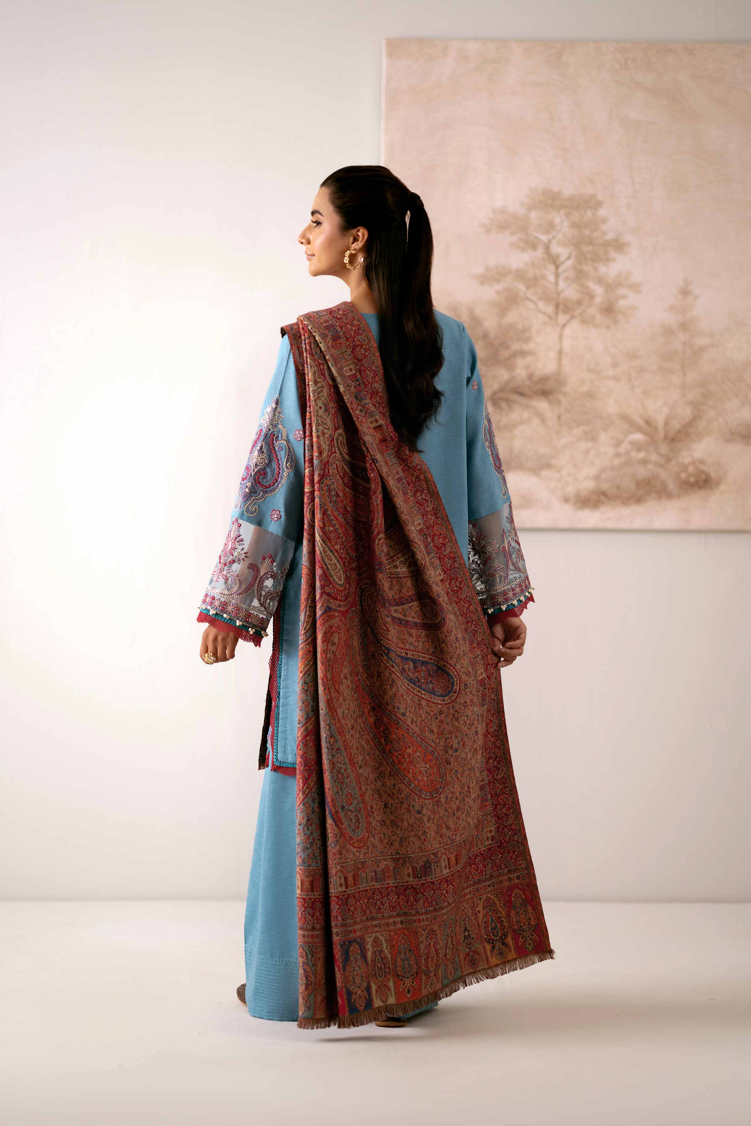 3 Piece - Embroidered Suit - 42503674 for Women - Unstitched Collection | Nishat | Shop Online