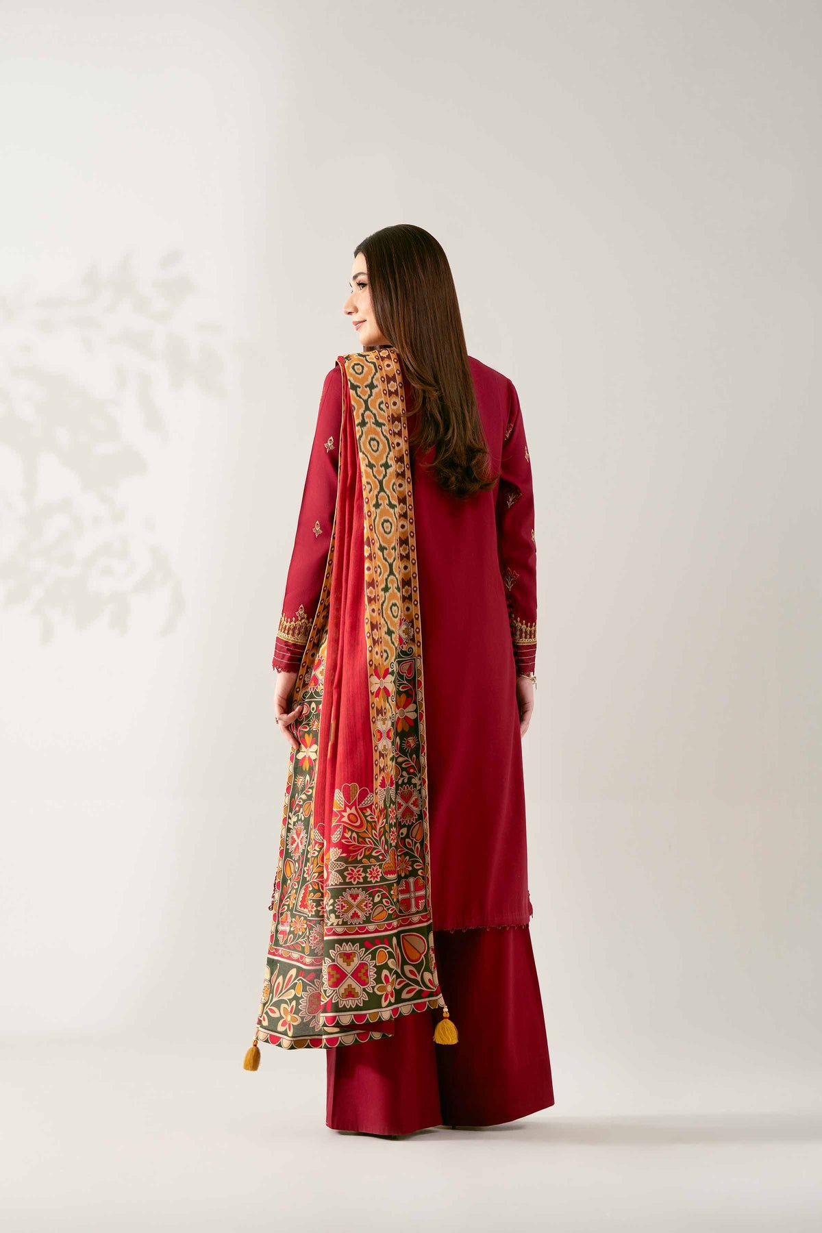 3 Piece - Digital Printed Embroidered Suit - 42503687 for Women - Unstitched Collection | Nishat | Shop Online