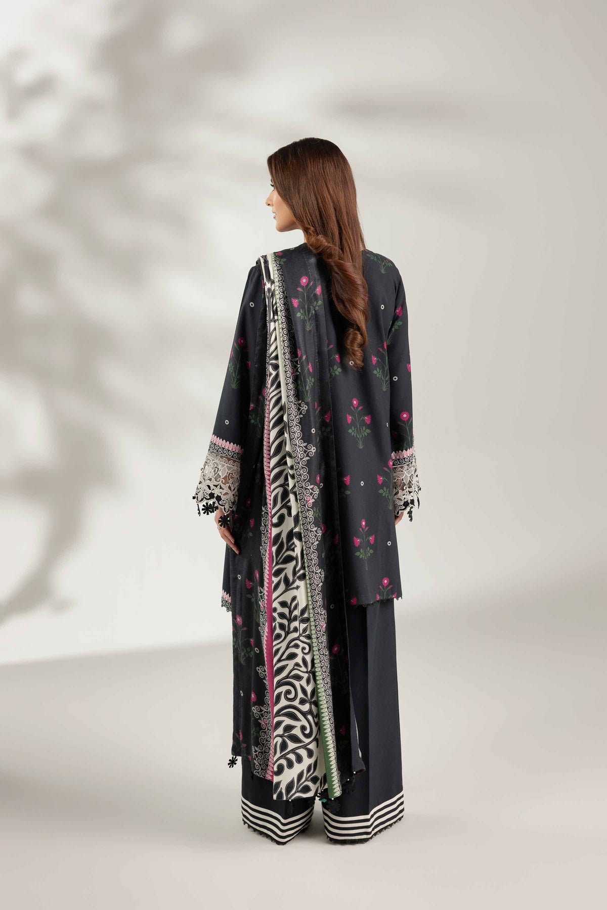 3 Piece - Printed Embroidered Suit - 42503691 for Women - Unstitched Collection | Nishat | Shop Online