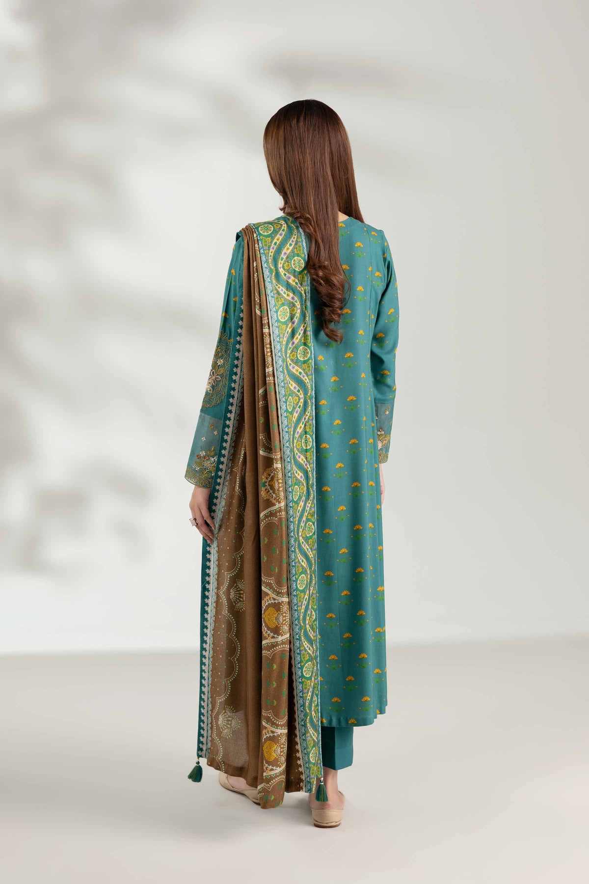 3 Piece - Printed Embroidered Suit - 42503692 for Women - Unstitched Collection | Nishat | Shop Online