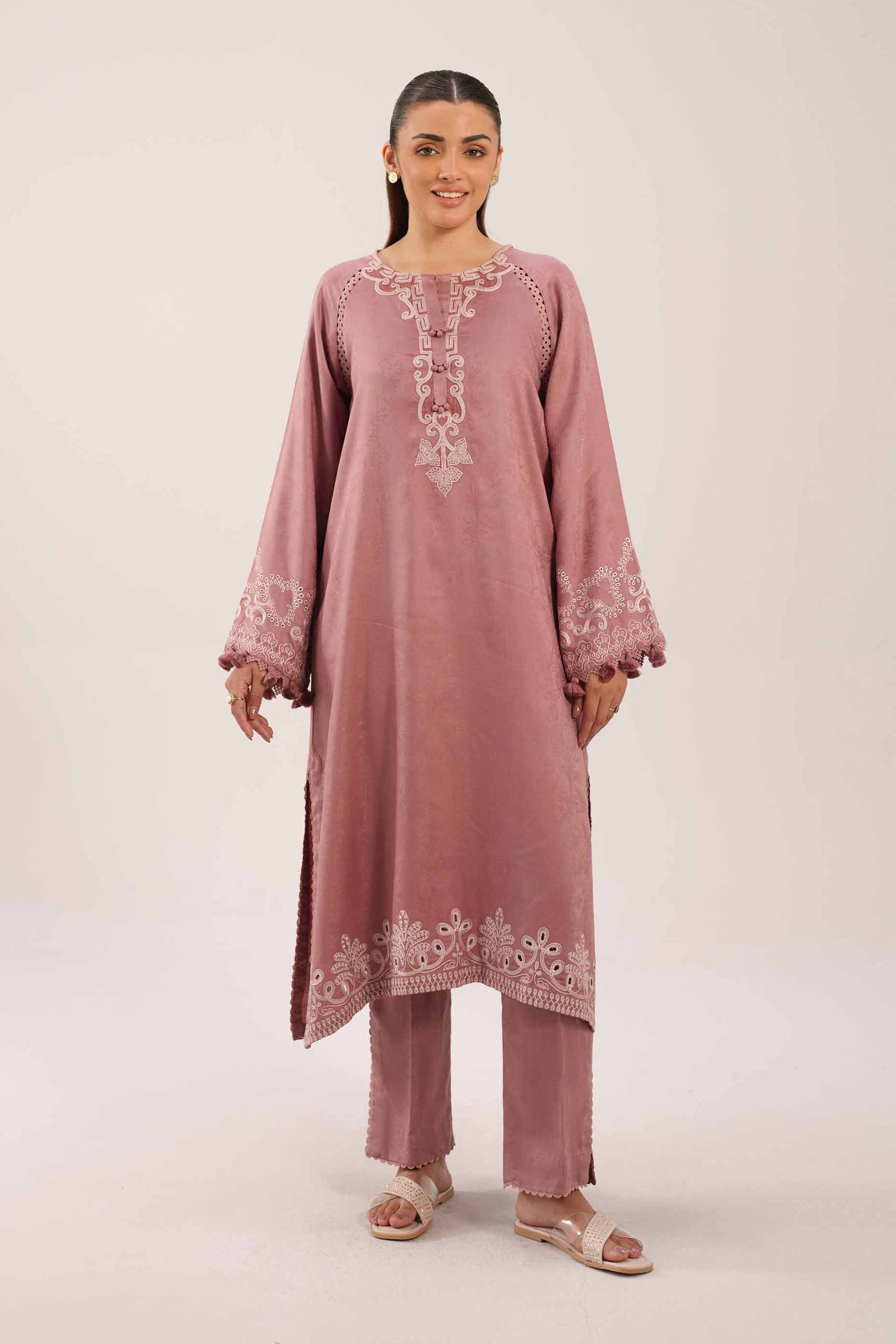 2 Piece - Embroidered Suit - 42503736 for Women - Unstitched Collection | Nishat | Shop Online