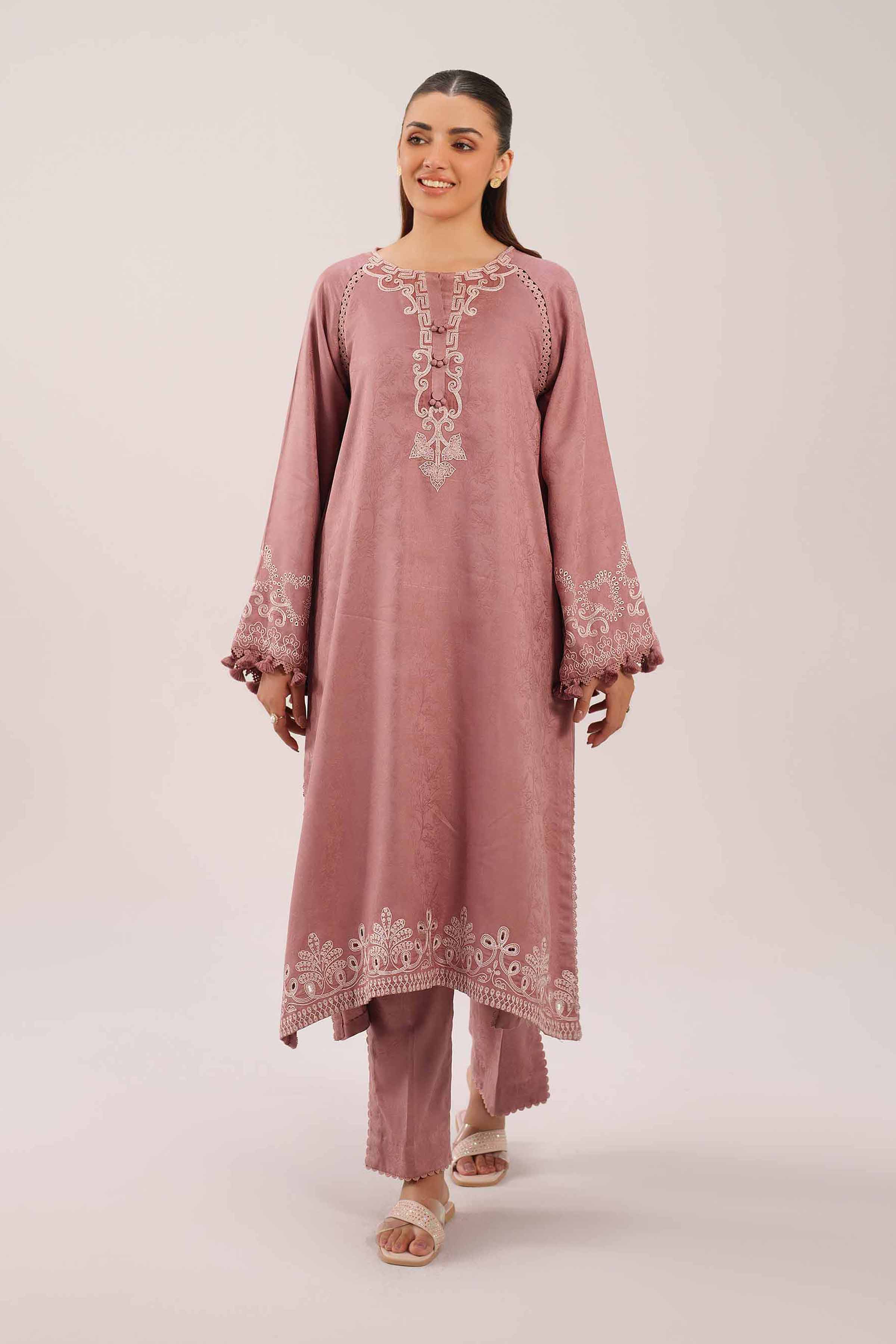 2 Piece - Embroidered Suit - 42503736