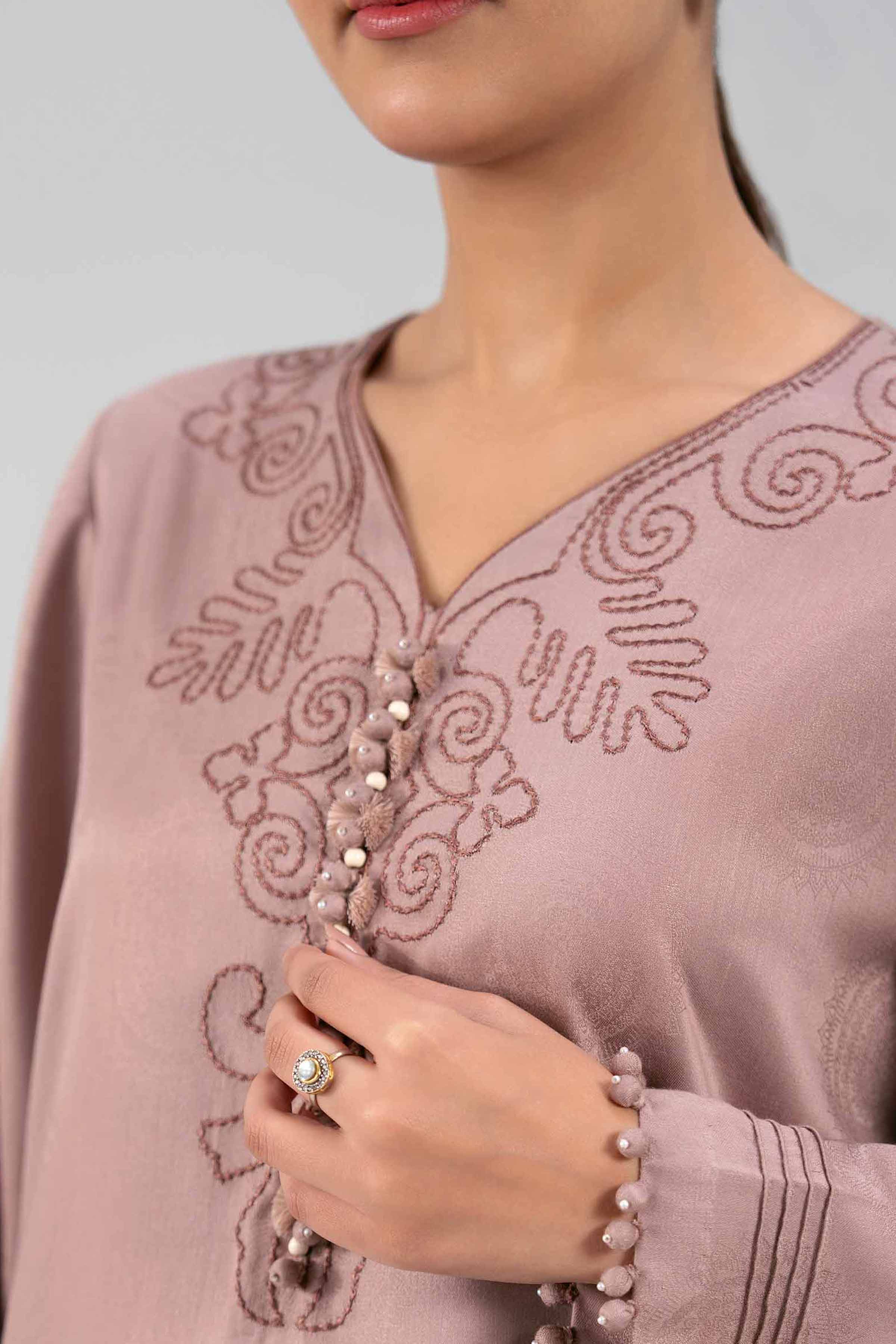 2 Piece - Embroidered Suit - 42503737