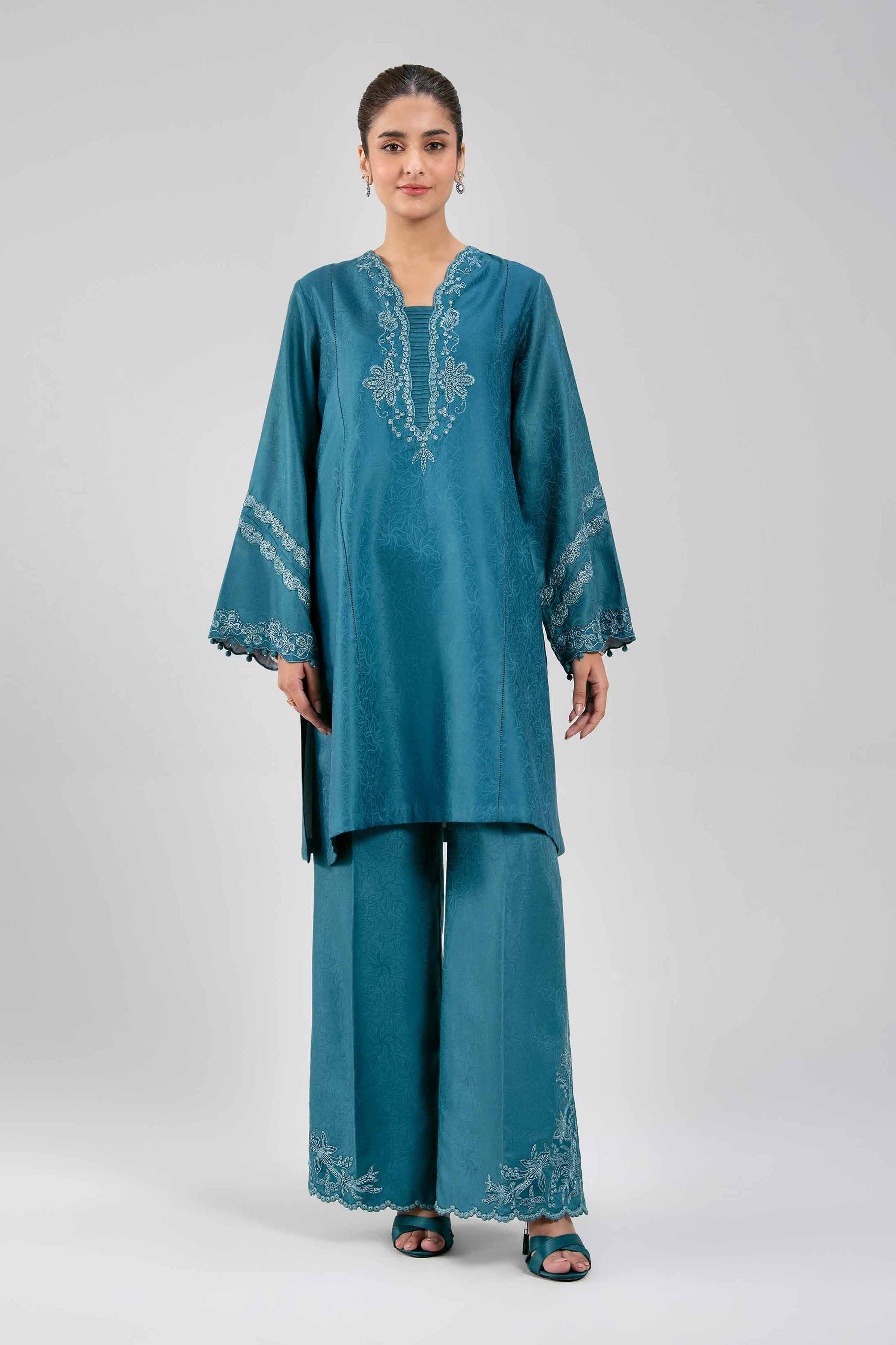 2 Piece - Embroidered Suit - 42503738 for Women - Unstitched Collection | Nishat | Shop Online