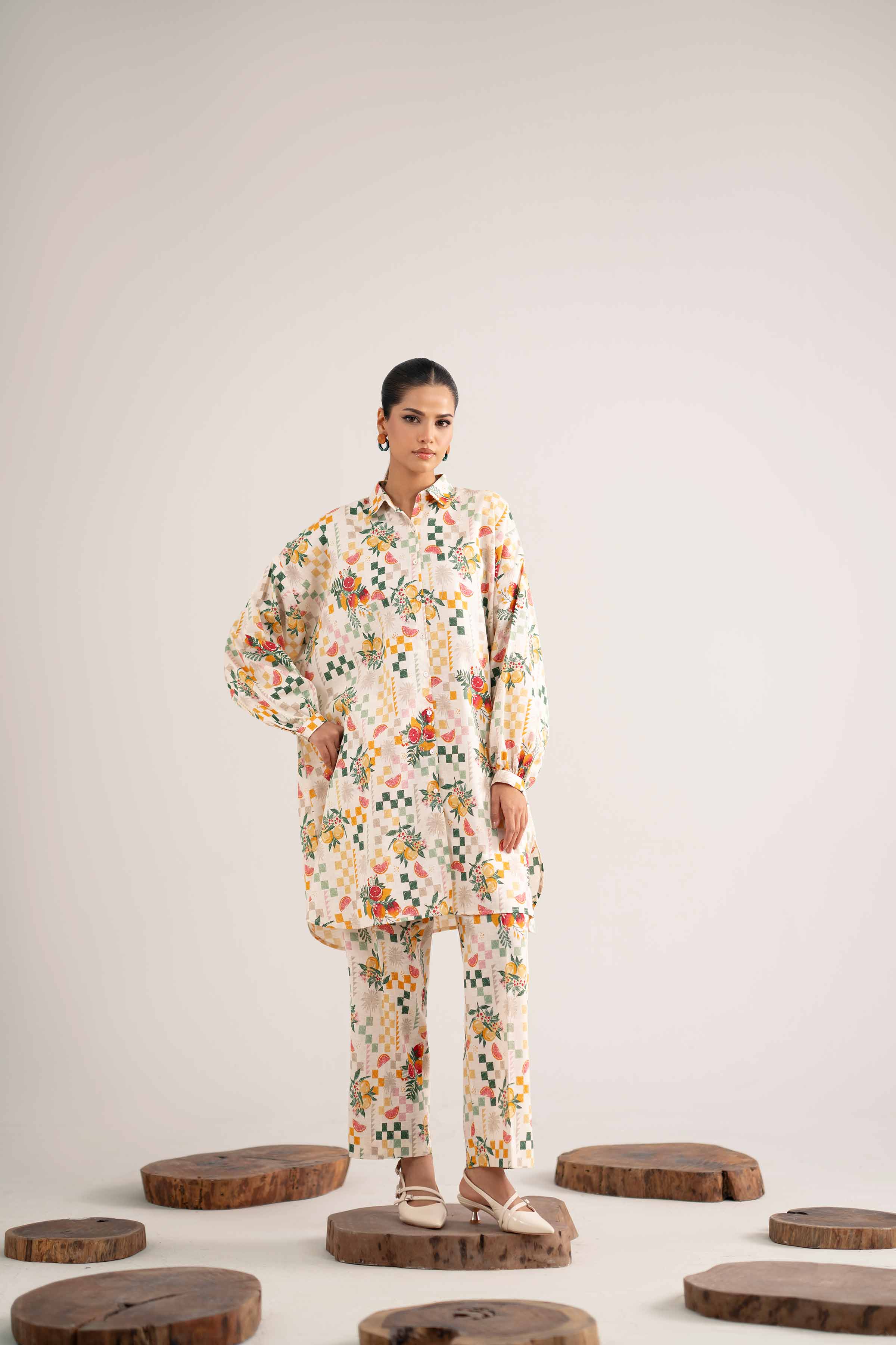 1 Piece - Digital Printed Loose Fabric - 42503965 for Women - Freedom To Buy Collection | Nishat | Shop Online