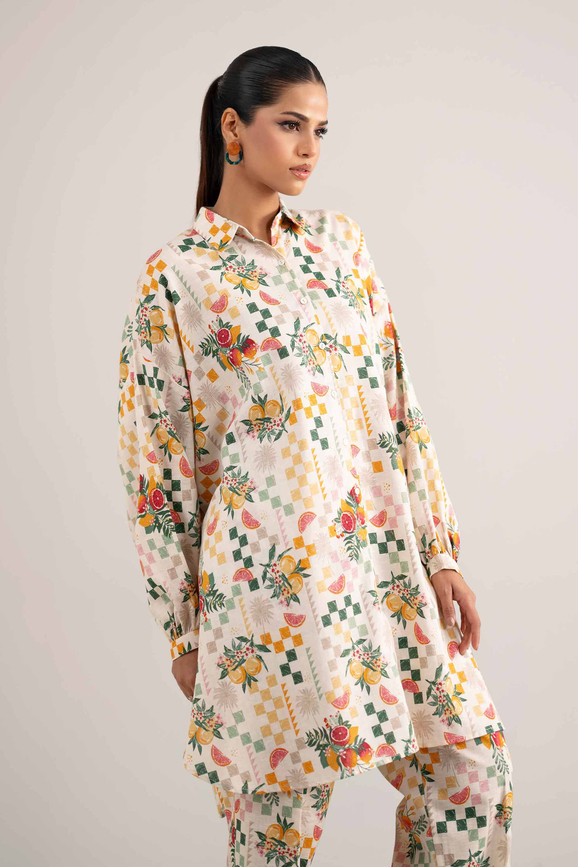 1 Piece - Digital Printed Loose Fabric - 42503965 for Women - Freedom To Buy Collection | Nishat | Shop Online