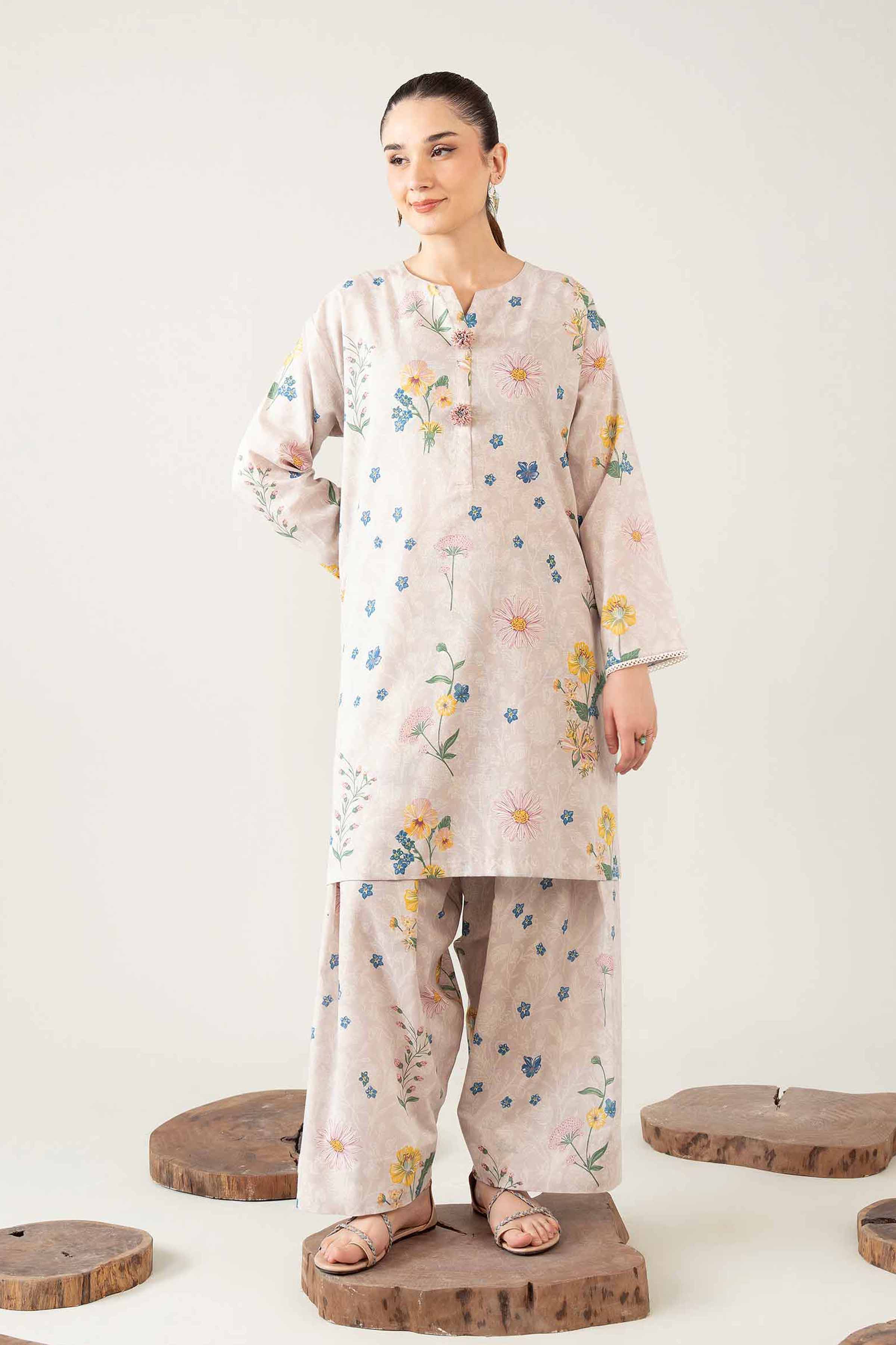 1 Piece - Digital Printed Loose Fabric - 42503967 for Women - Freedom To Buy Collection | Nishat | Shop Online